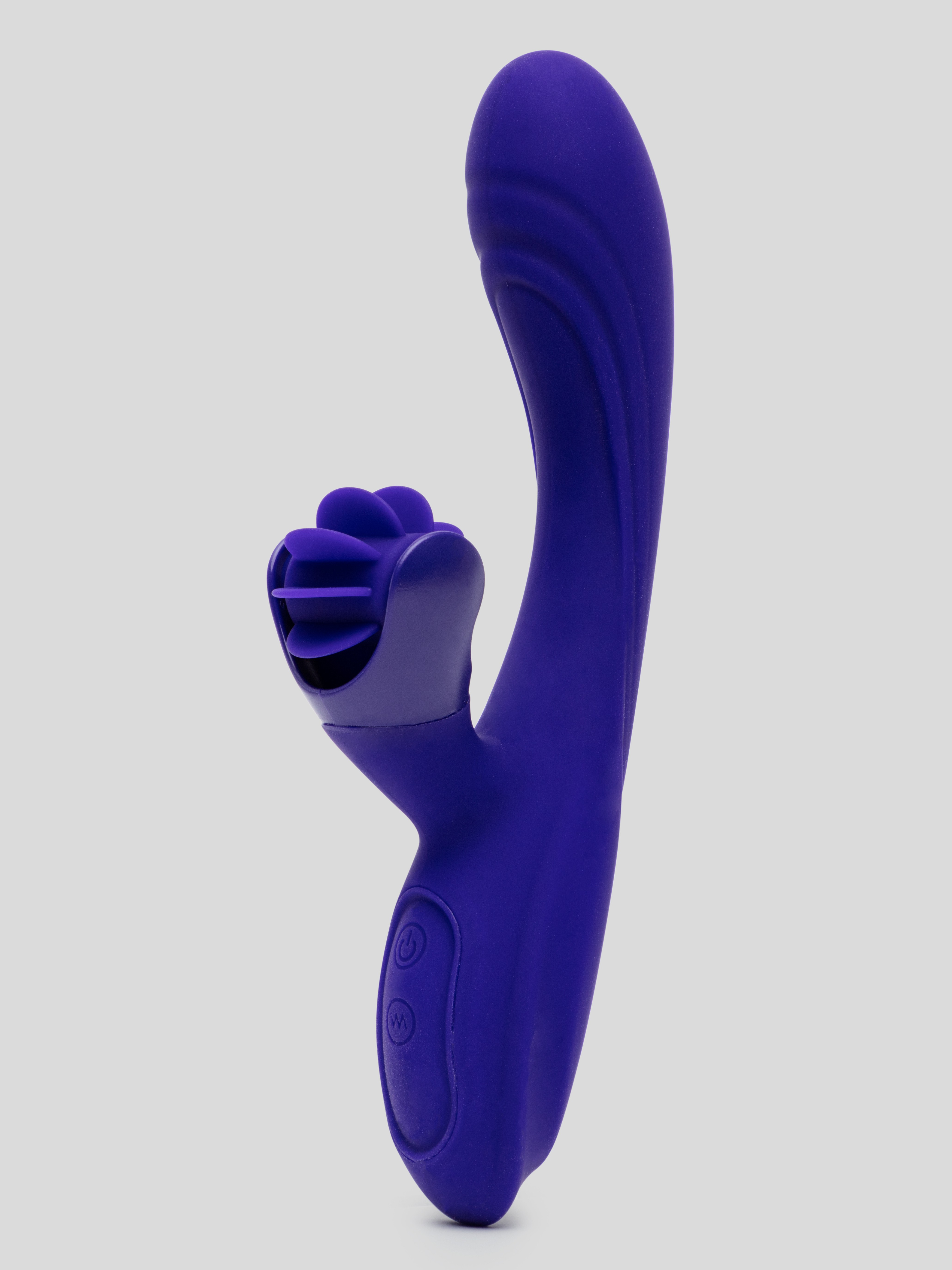 Image of Lovehoney Whirl Power Rechargeable Silicone Rotating Rabbit Vibrator - Purple