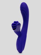 Lovehoney Whirl Power Rechargeable Silicone Rotating Rabbit Vibrator , Purple, hi-res