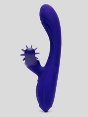 Lovehoney Whirl Power Rechargeable Silicone Rotating Rabbit Vibrator , Purple, hi-res