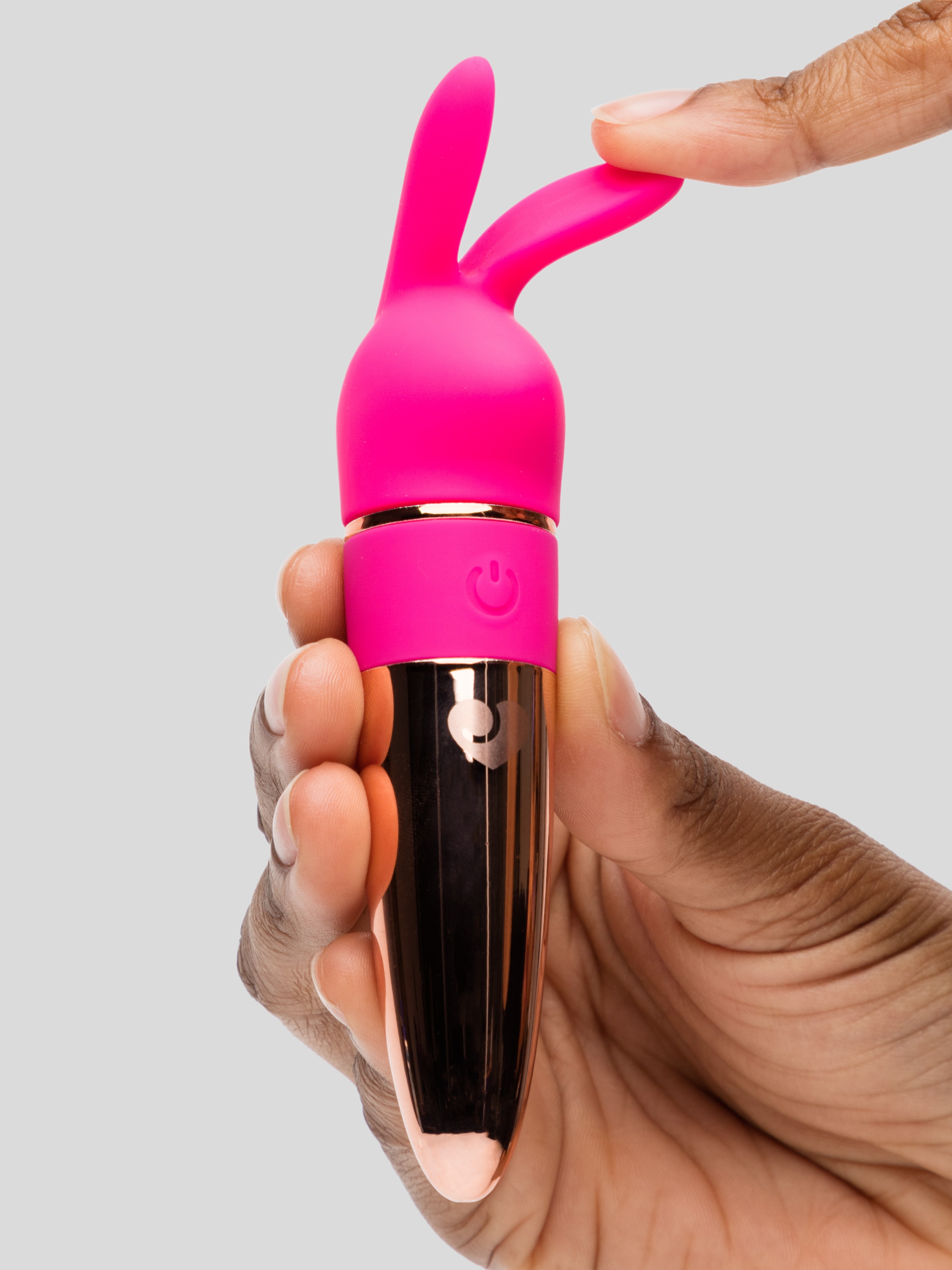 Lovehoney Rechargeable Silicone Mini Rocket Vibrator Set, Pink, hi-res