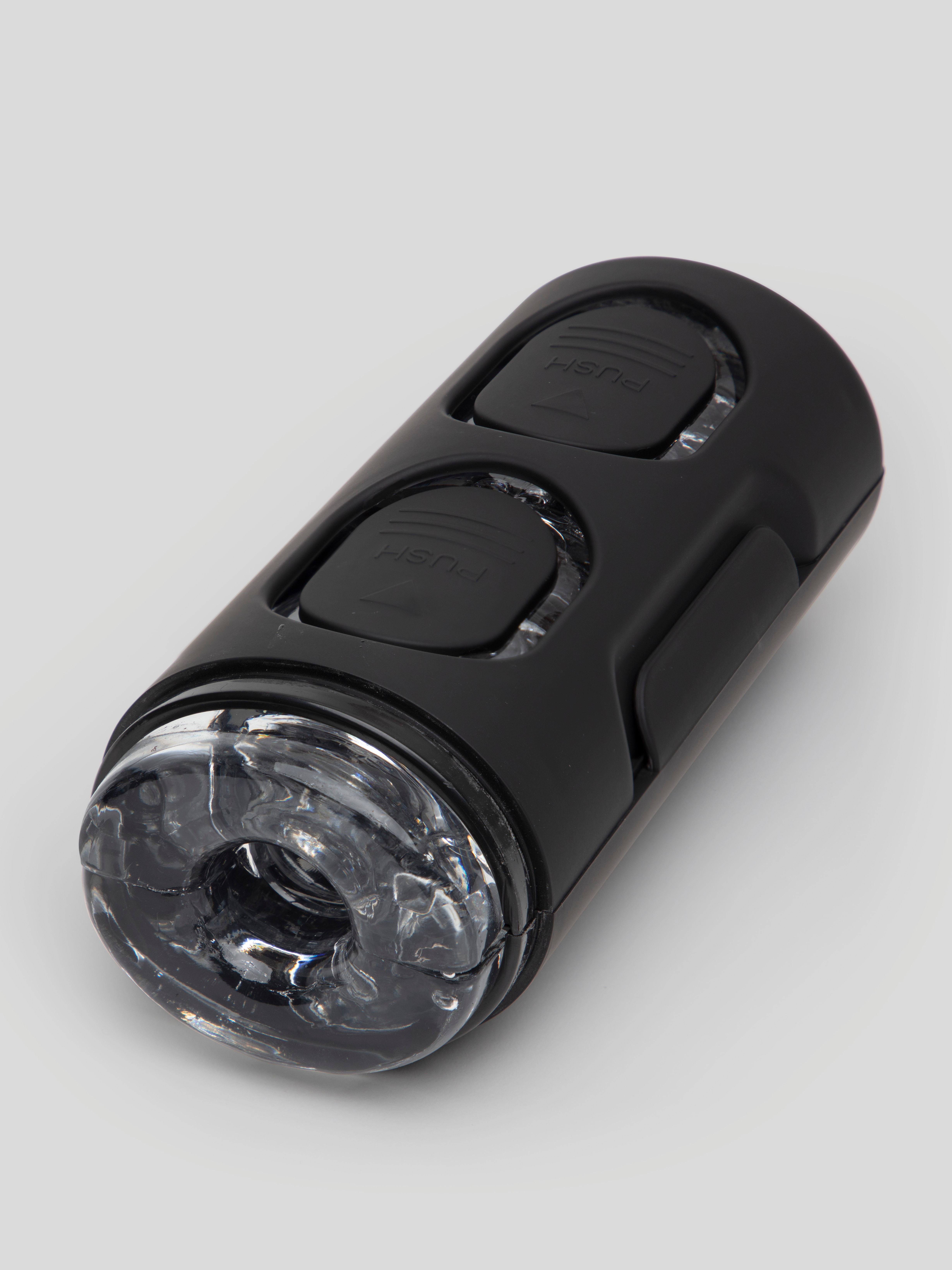 Blowmotion Squeezable Male Masturbator, Clear, hi-res