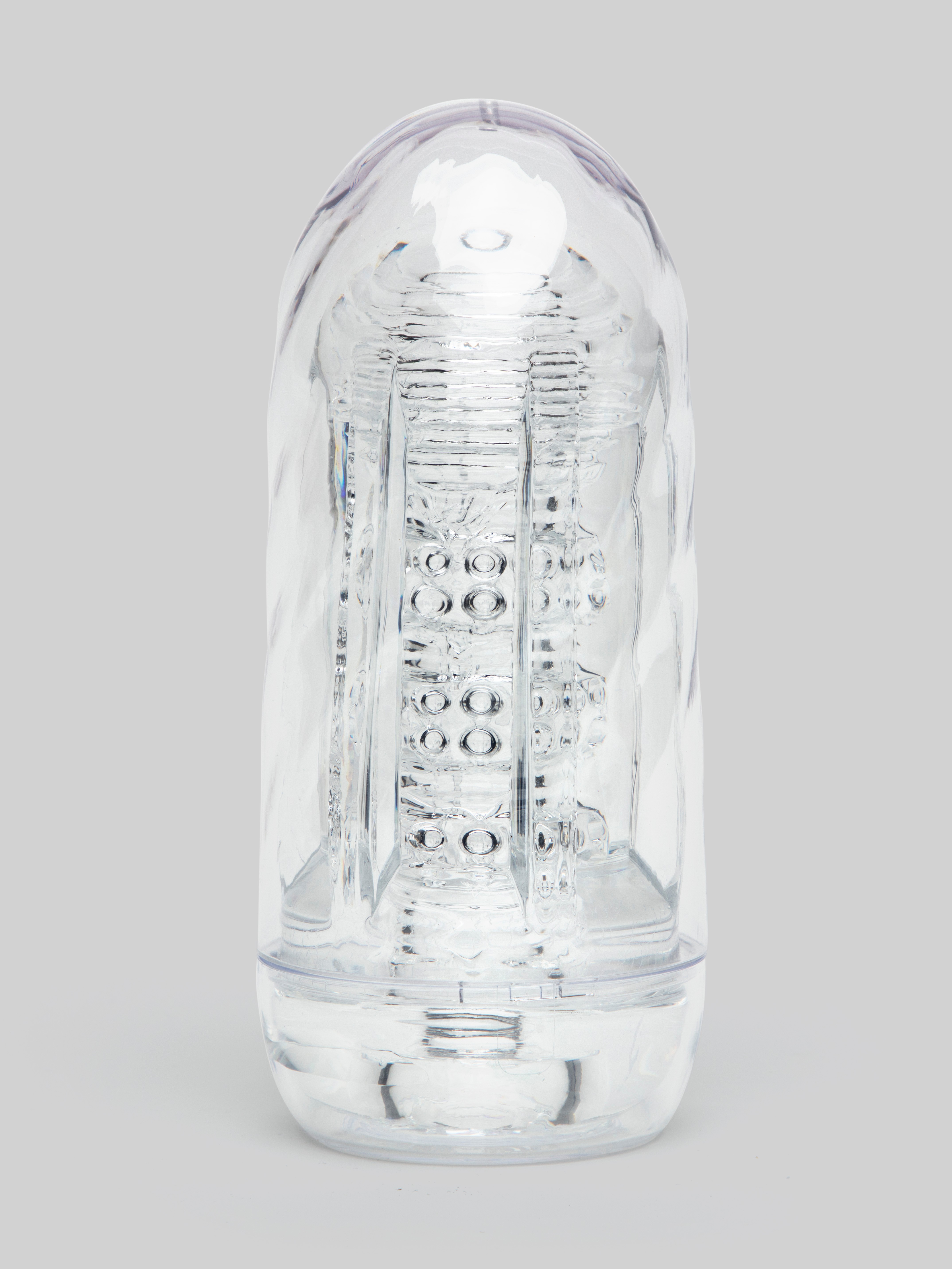 Lovehoney New Sensation Clear Male Masturbator , Clear, hi-res