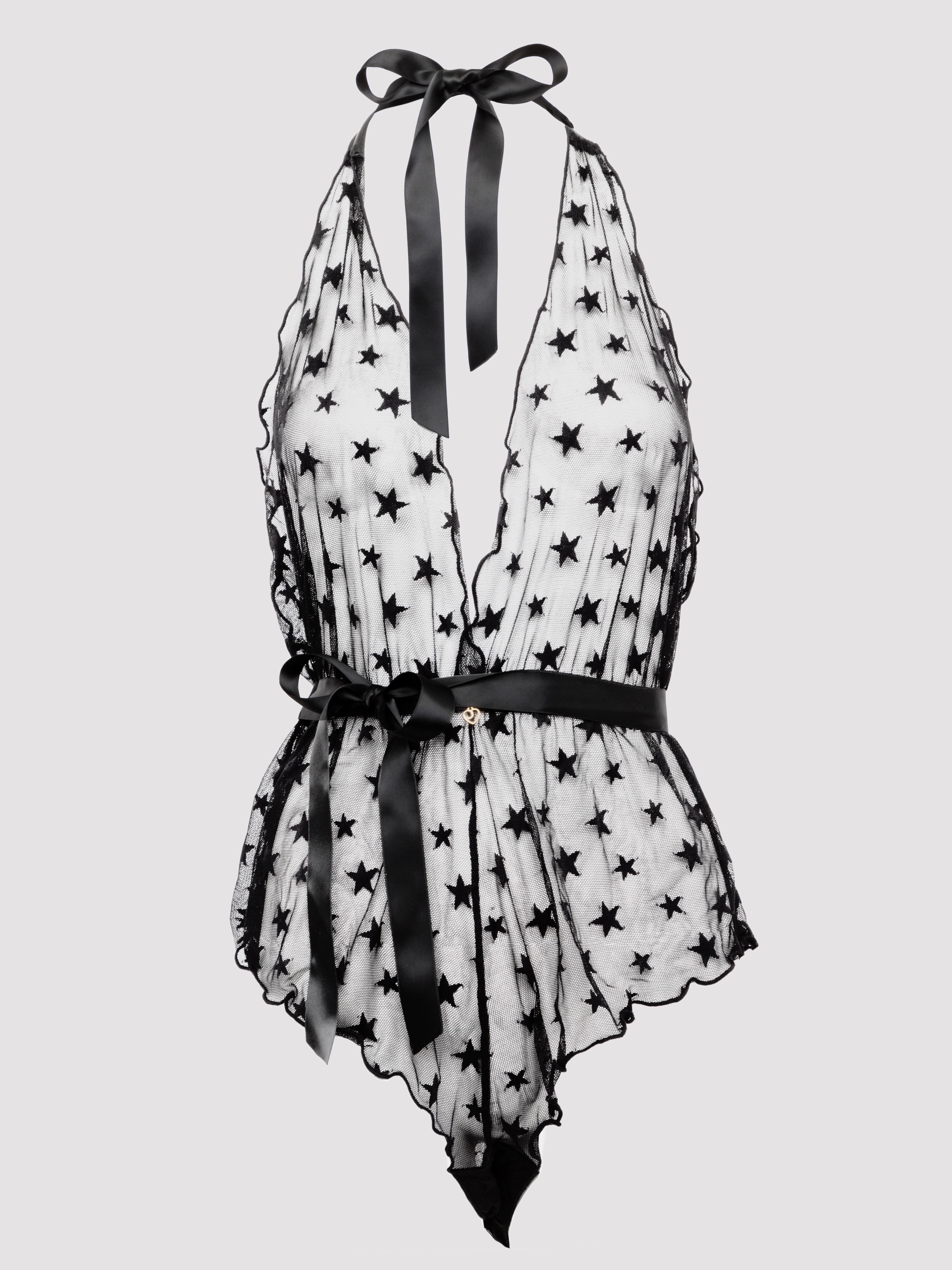 Lovehoney 7 Nights of Temptation Lingerie Gift Set, Black, hi-res