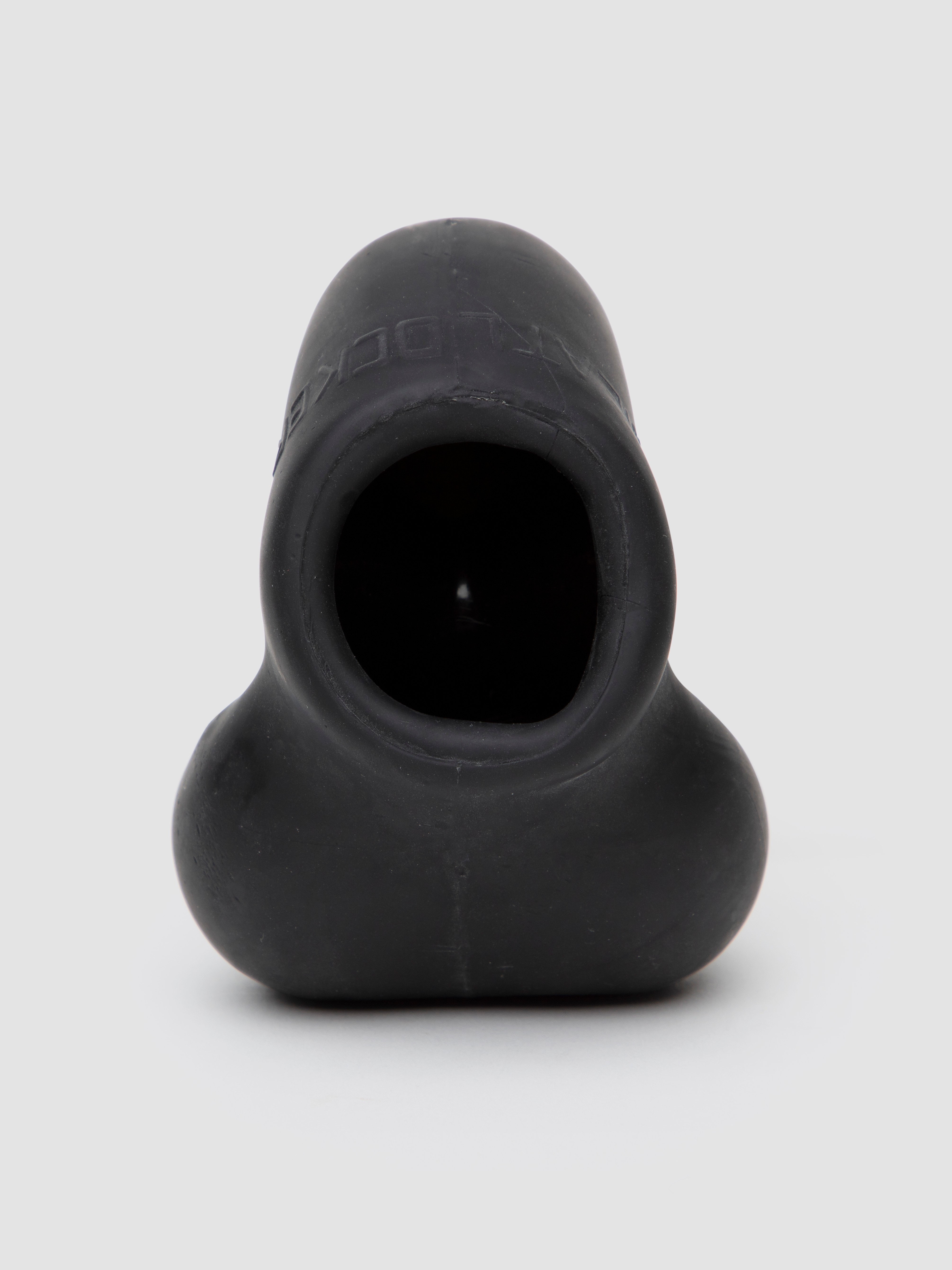 Oxballs Full Coverage Male Chastity Cage, Black, hi-res