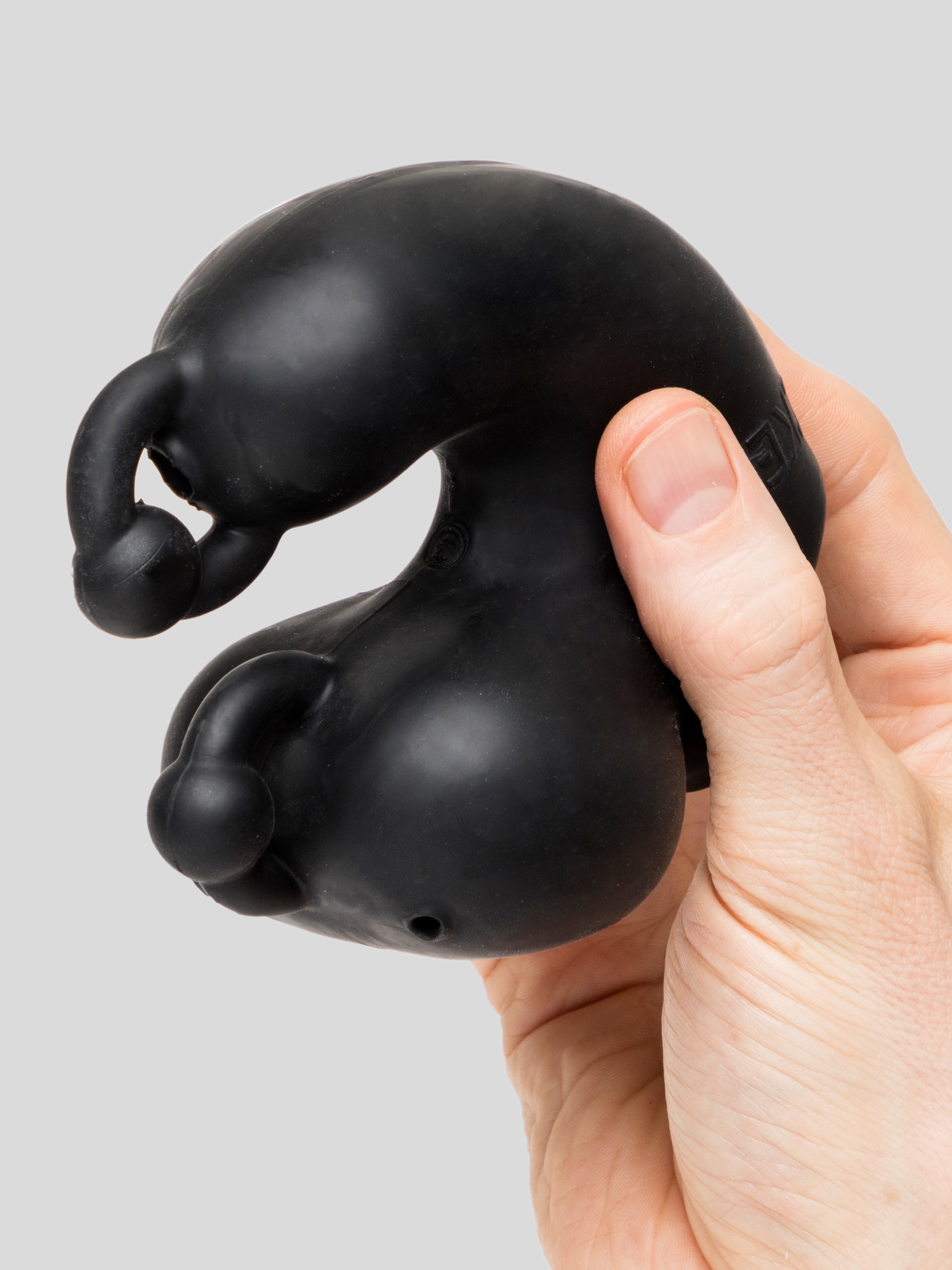 Oxballs Full Coverage Male Chastity Cage, Black, hi-res