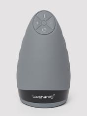 Lovehoney Hot Shot aufladbarer Silikon-Masturbator mit Wärmefunktion, Grau, hi-res