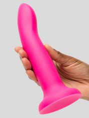 Lovehoney Liquid Silicone Suction Cup Dildo 7-Inch, Pink, hi-res