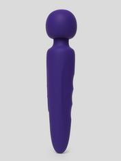Lovehoney Ultra Violet Powerful Silicone Rechargeable Wand, Purple, hi-res