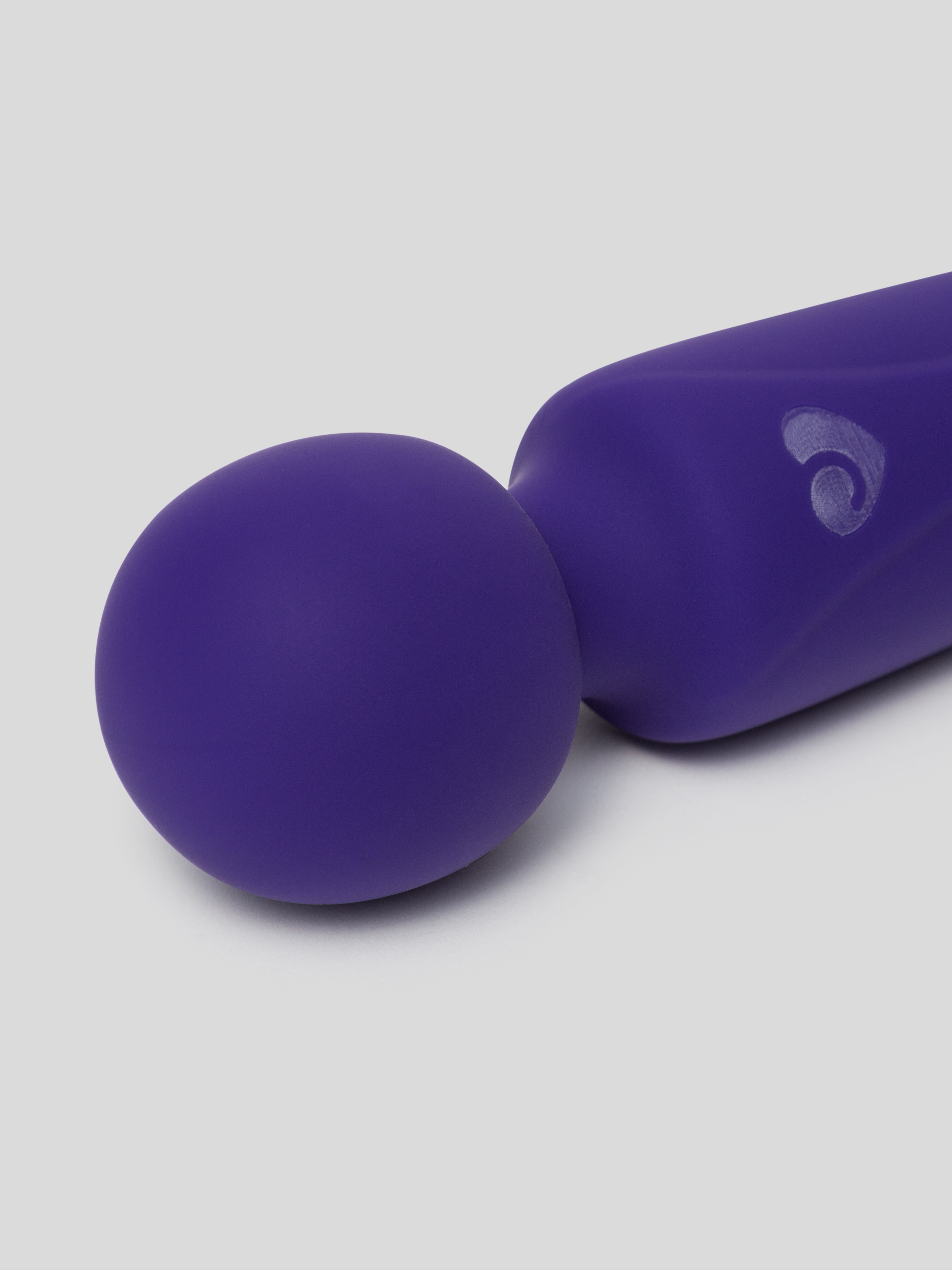 Lovehoney Ultra Violet Powerful Silicone Rechargeable Wand, Purple, hi-res
