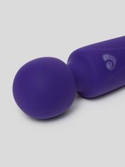 Vibromasseur baguette magique puissant silicone rechargeable, Lovehoney, Violet, hi-res