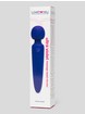 Lovehoney Ultra Violet Powerful Silicone Rechargeable Wand, Purple, hi-res