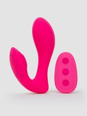 Lovehoney Double Act Remote Control G-Spot and Clitoral Vibrator, Pink, hi-res