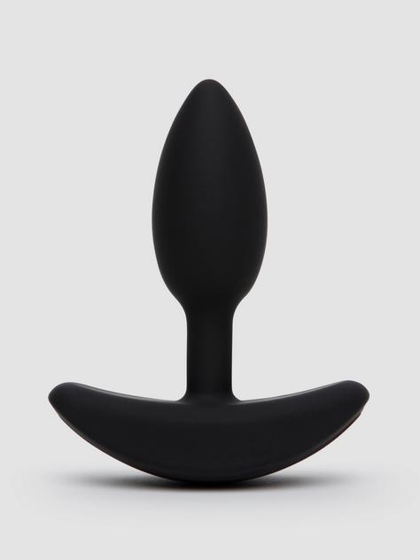 Lovehoney Backdoor BFF Small Rechargeable Vibrating Butt Plug, Black, hi-res