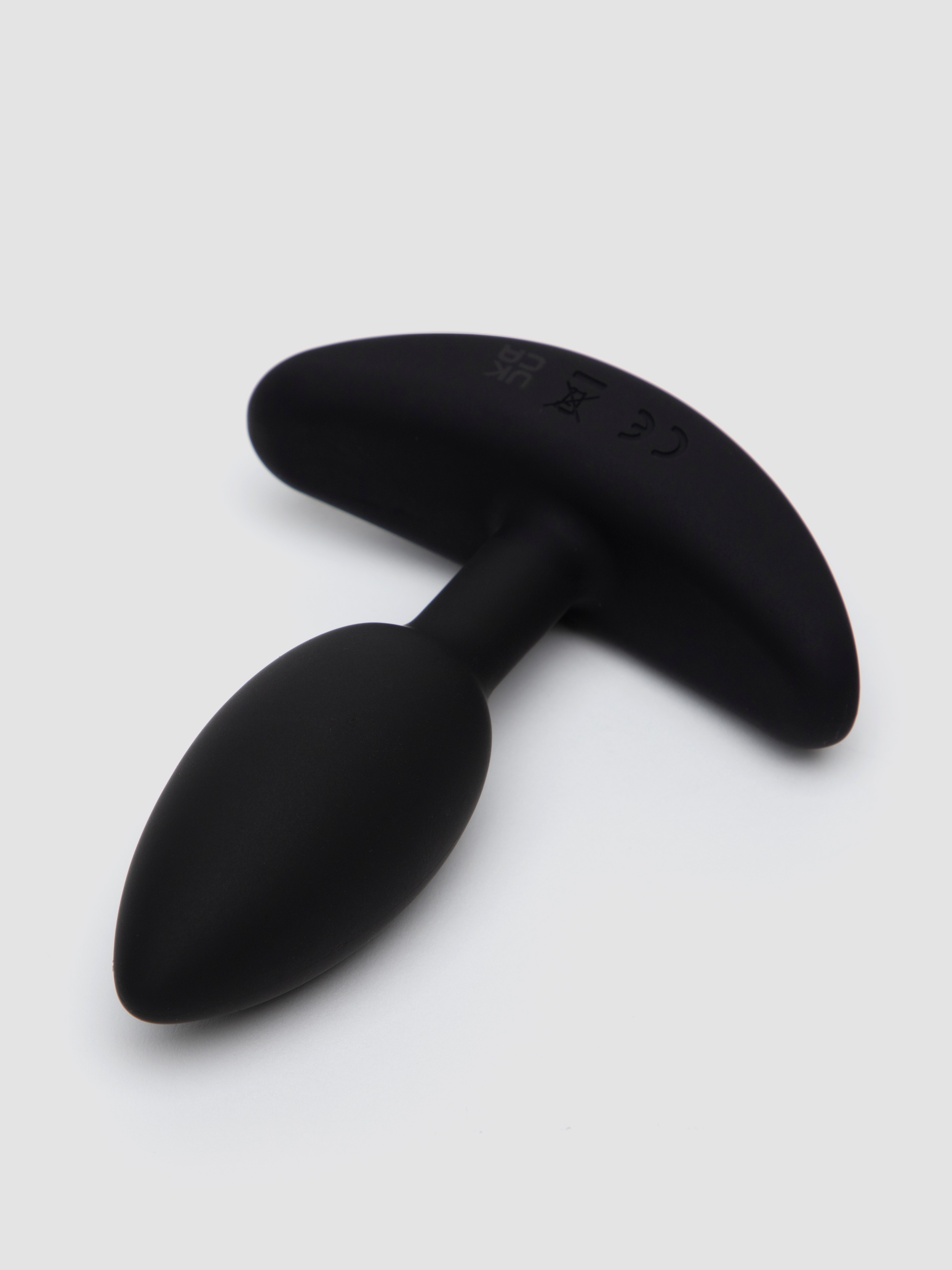 Lovehoney Backdoor BFF Small Rechargeable Vibrating Butt Plug, Black, hi-res