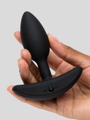 Lovehoney Backdoor BFF Small Rechargeable Vibrating Butt Plug, Black, hi-res