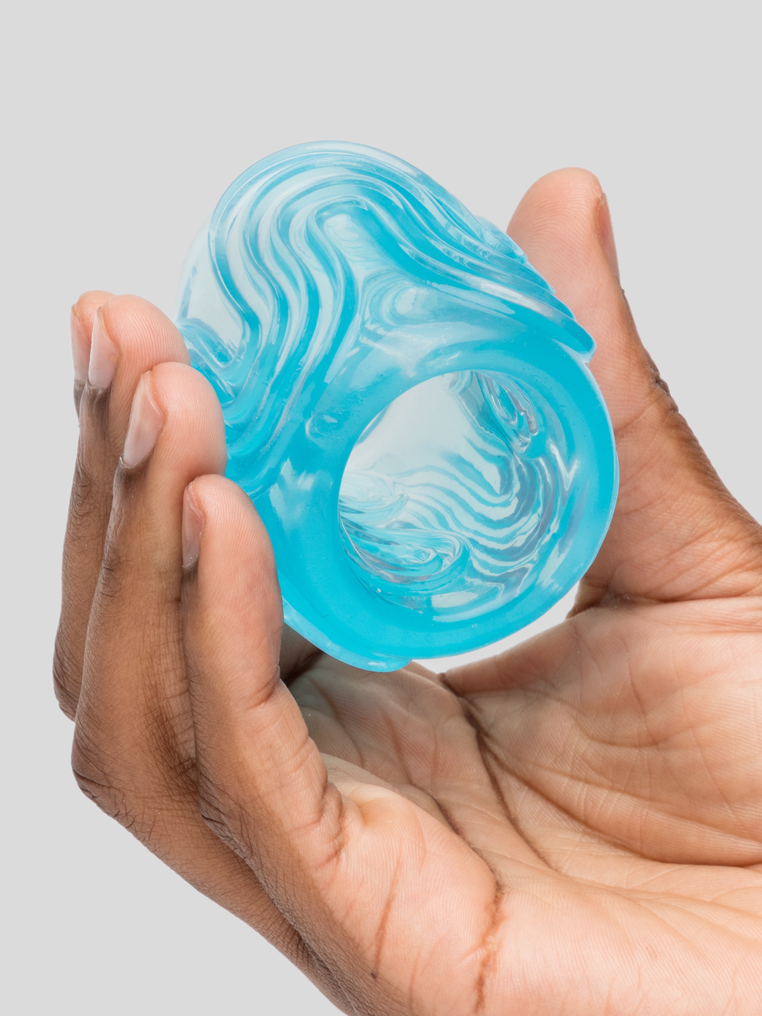 Lovehoney Head Master Triple Header Flexible Stroker Set (3 Piece), Clear, hi-res