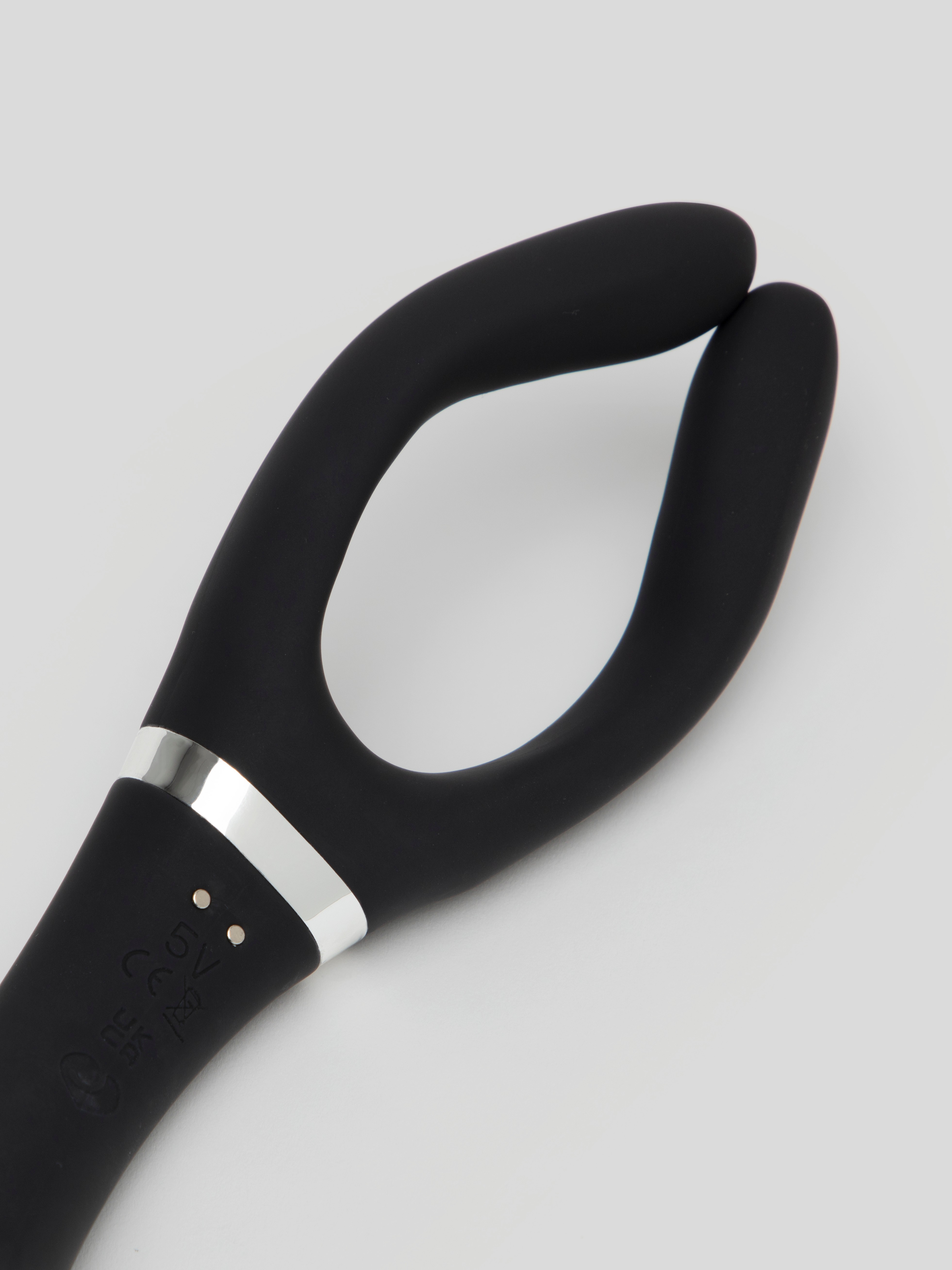 Lovehoney Bend Zone Rechargeable Posable Couple&rsquo;s Vibrator, Black, hi-res