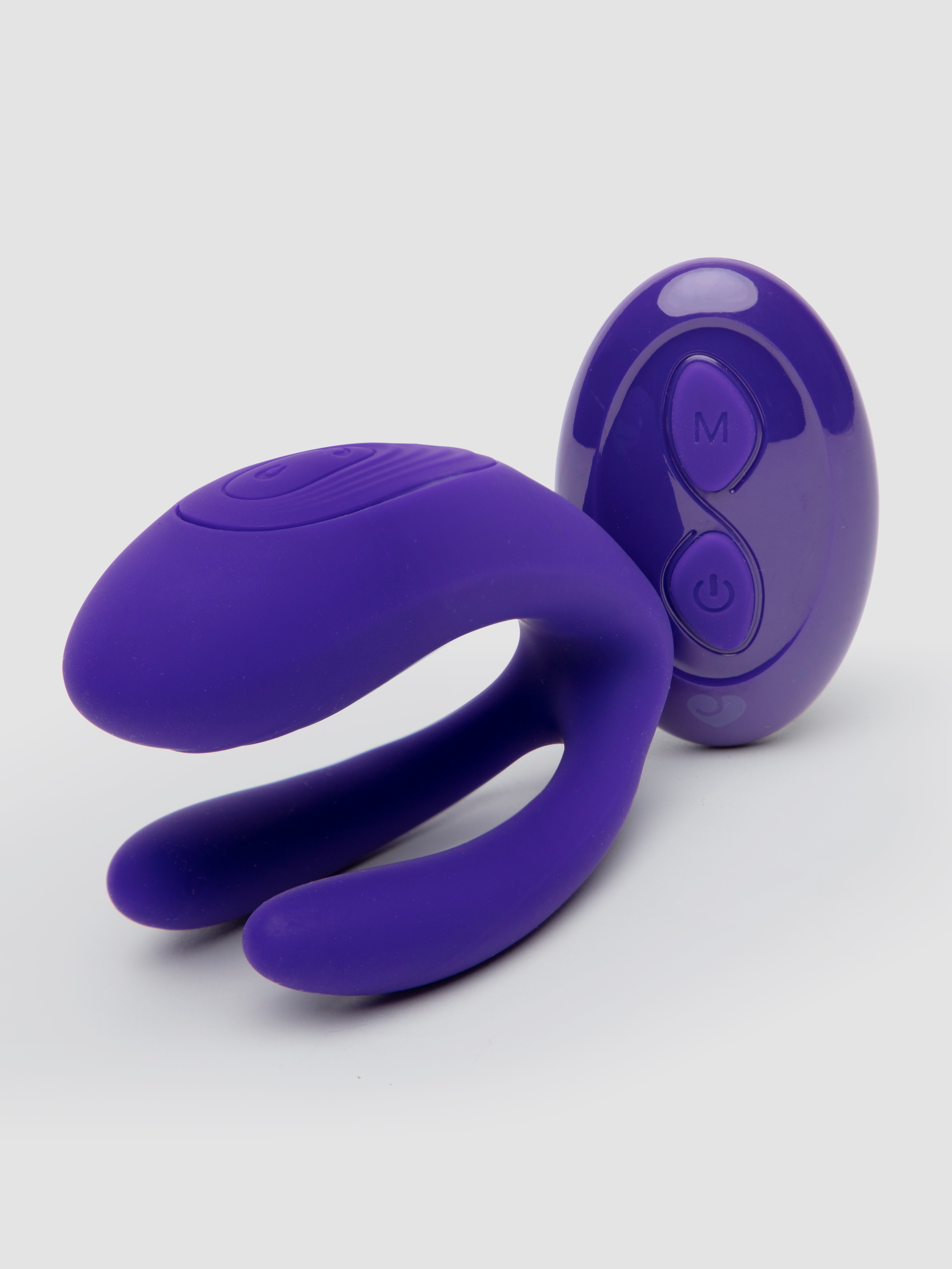 Lovehoney Sweet Curve Remote Control Silicone Clitoral Vibrator - Purple