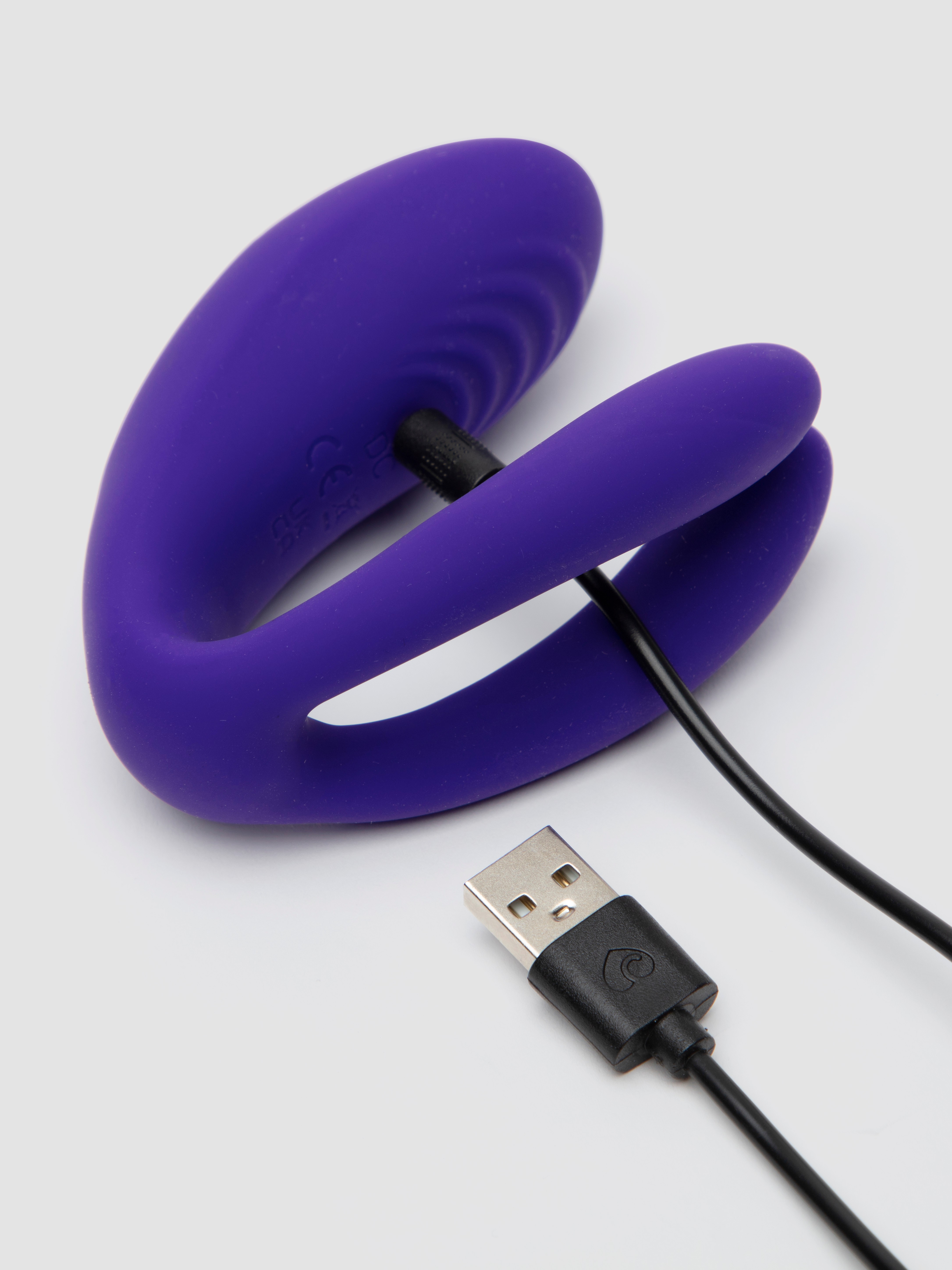 Lovehoney Sweet Curve Remote Control Silicone Clitoral Vibrator, Purple, hi-res