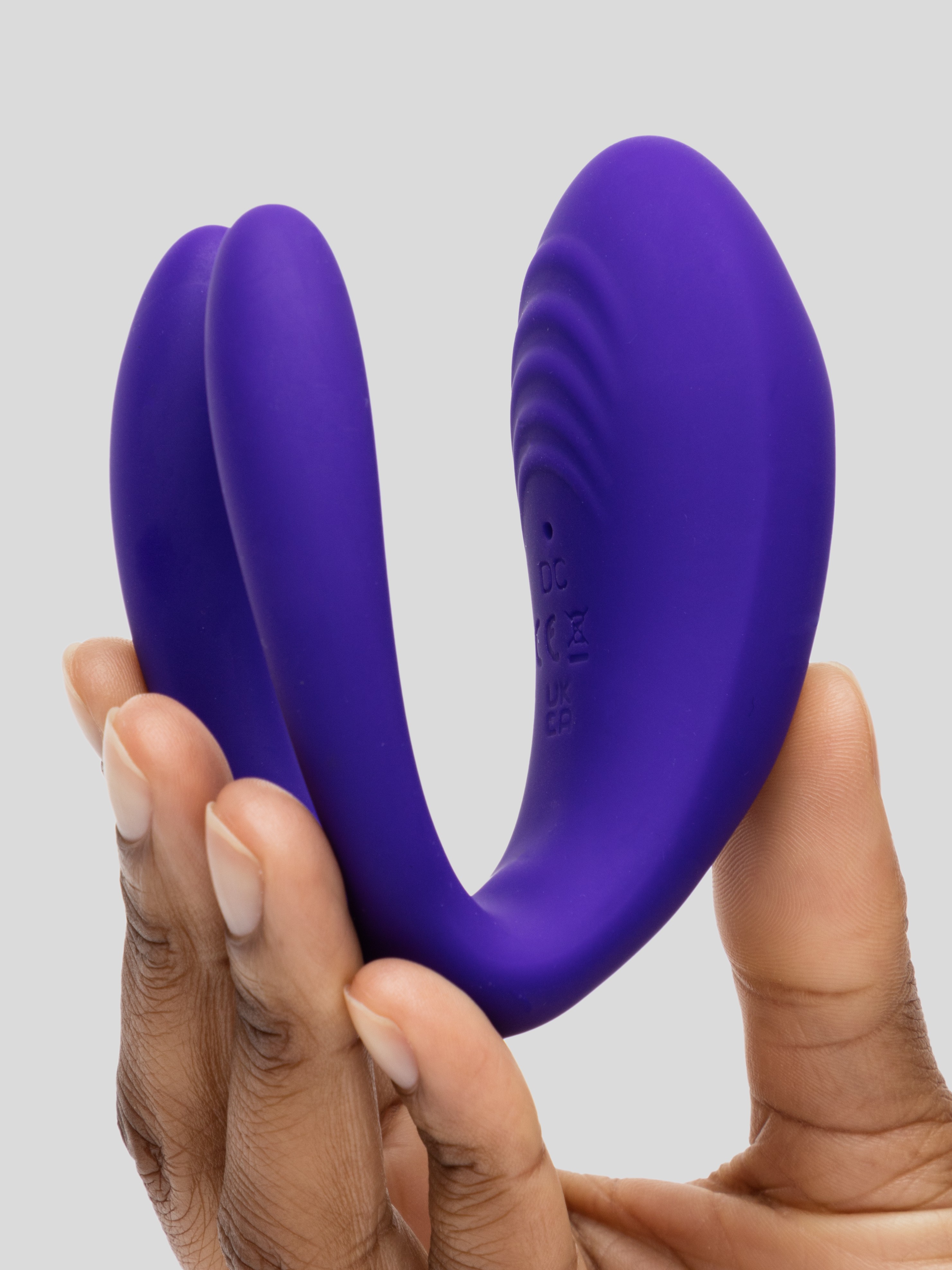 Lovehoney Sweet Curve Remote Control Silicone Clitoral Vibrator, Purple, hi-res