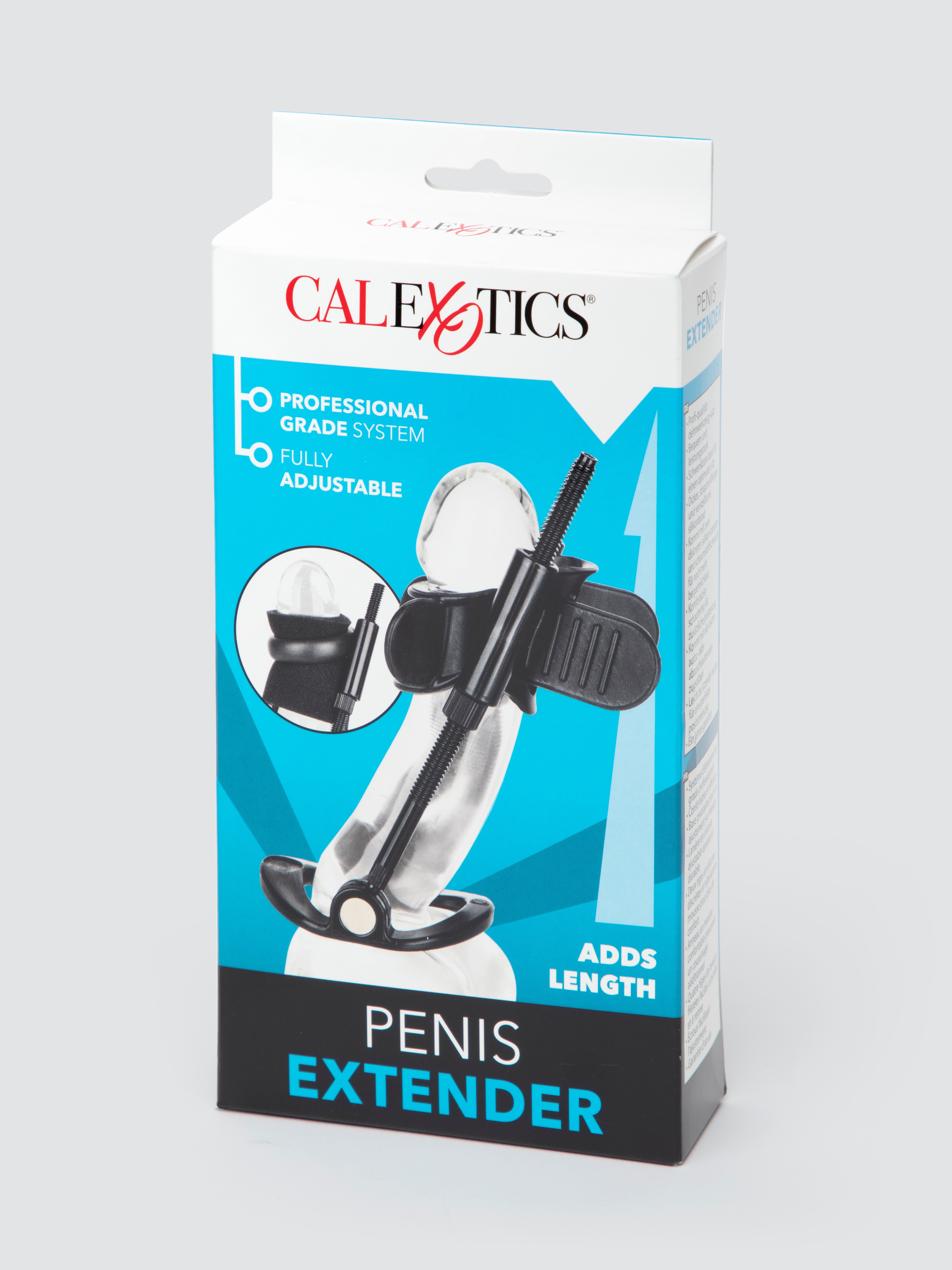 Adjustable Penis Extension System, Black, hi-res