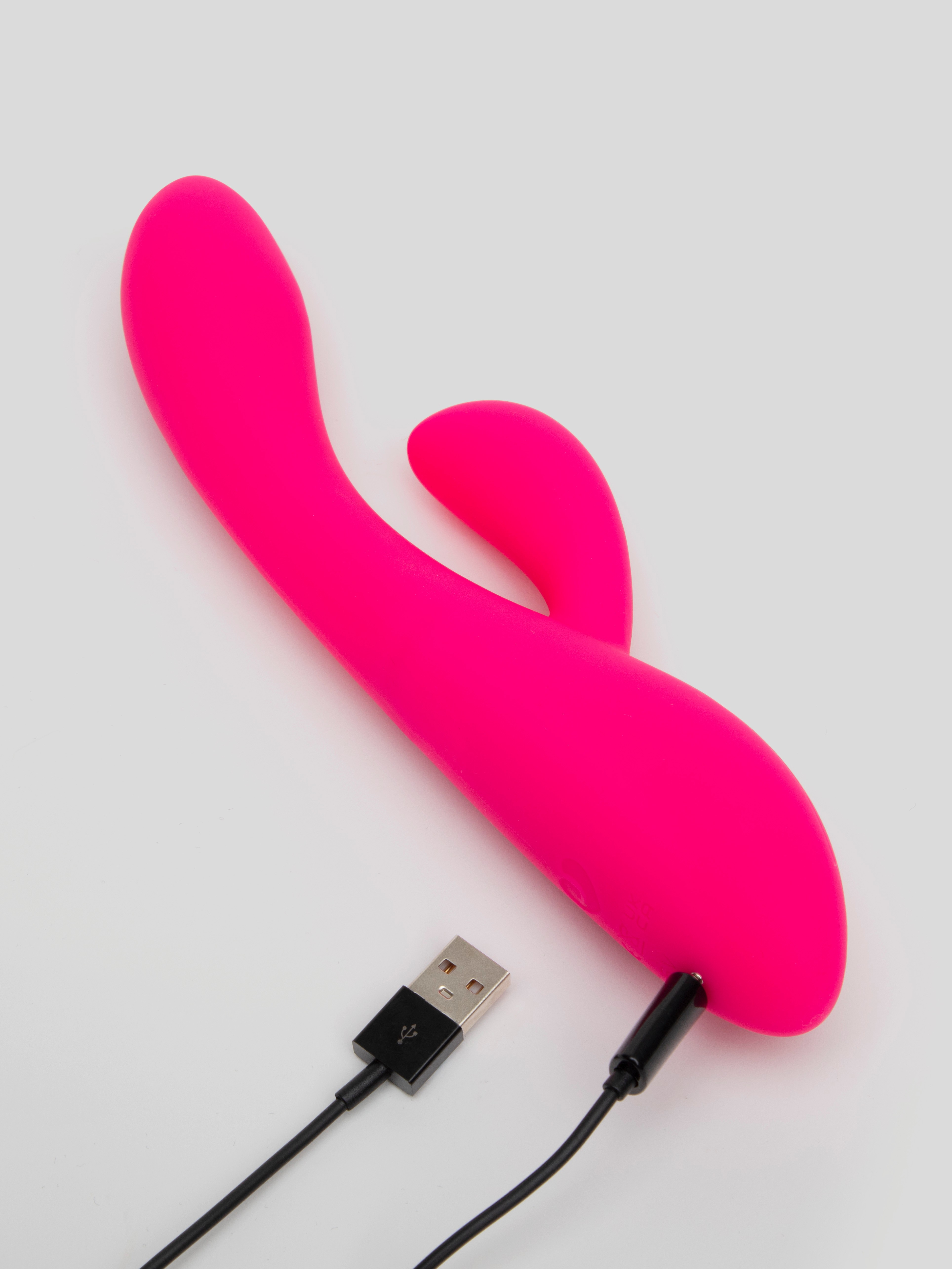 Lovehoney Dream Rabbit Rechargeable Silicone Warming Vibrator, Pink, hi-res
