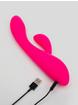 Lovehoney Dream Rabbit Rechargeable Silicone Warming Vibrator, Pink, hi-res