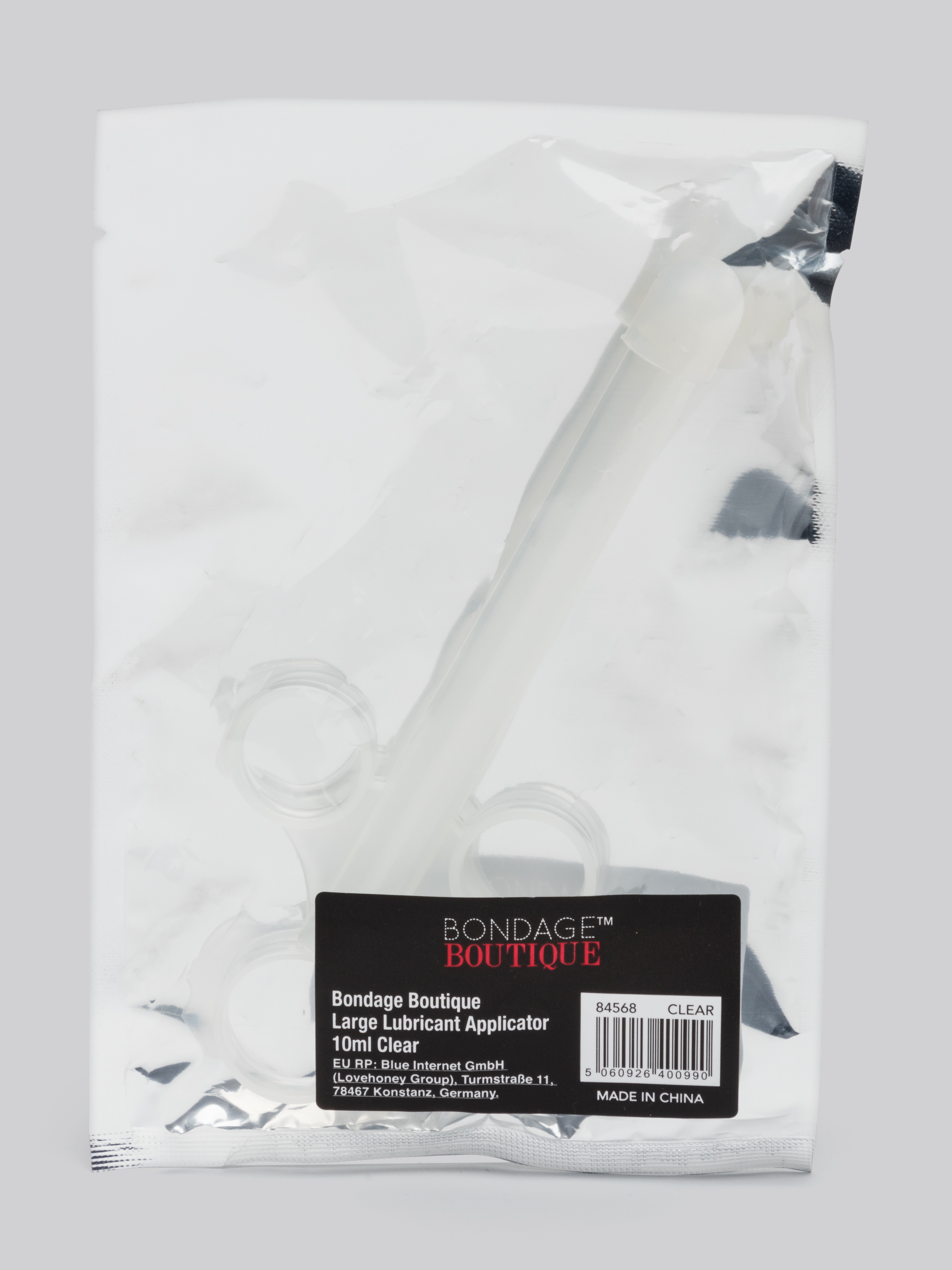 Bondage Boutique Large Lubricant Applicator Syringe 0.3 fl oz, , hi-res