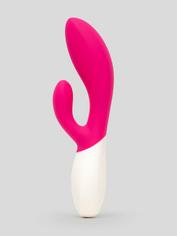 Lelo Ina Wave 2 Luxury Rechargeable 12 Function Rabbit Vibrator, Pink, hi-res