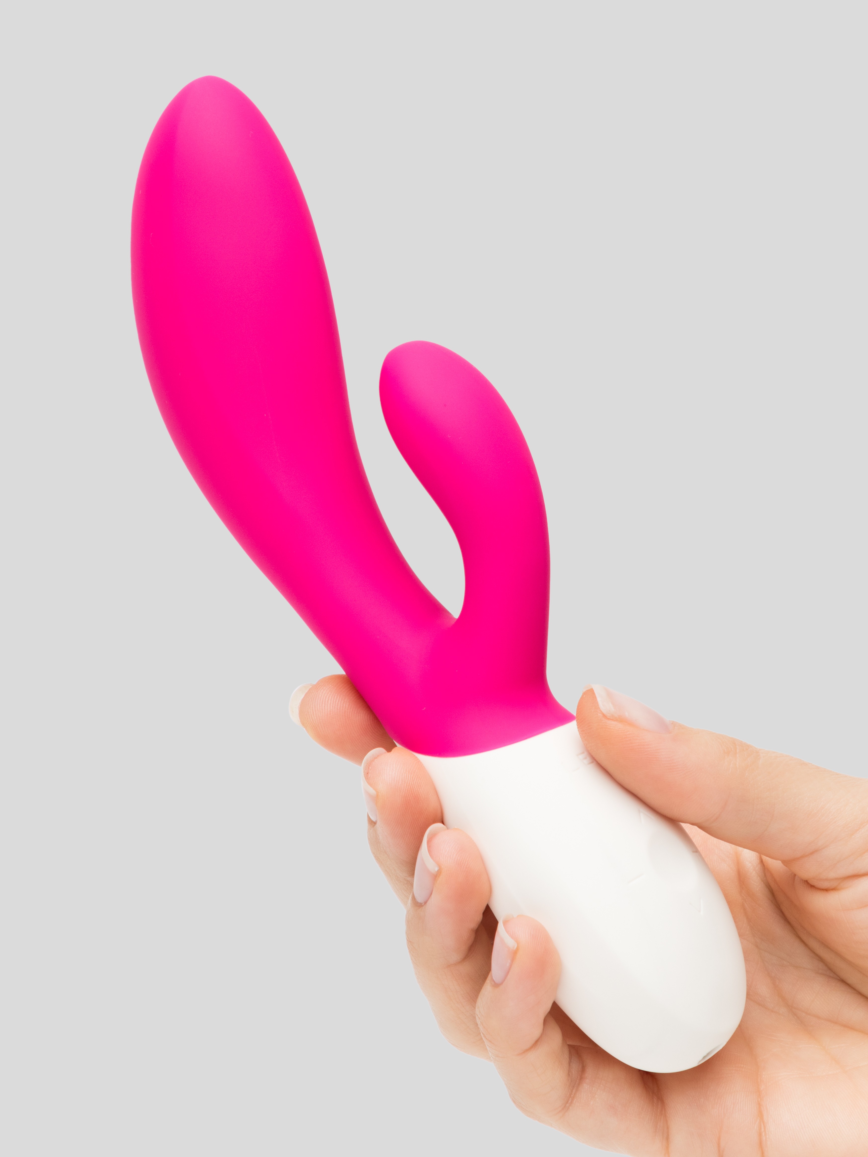 Lelo Ina Wave 2 Luxury Rechargeable 12 Function Rabbit Vibrator, Pink, hi-res