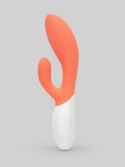 Lelo Ina 3 Luxury Rechargeable 10 Function Rabbit Vibrator, Orange, hi-res