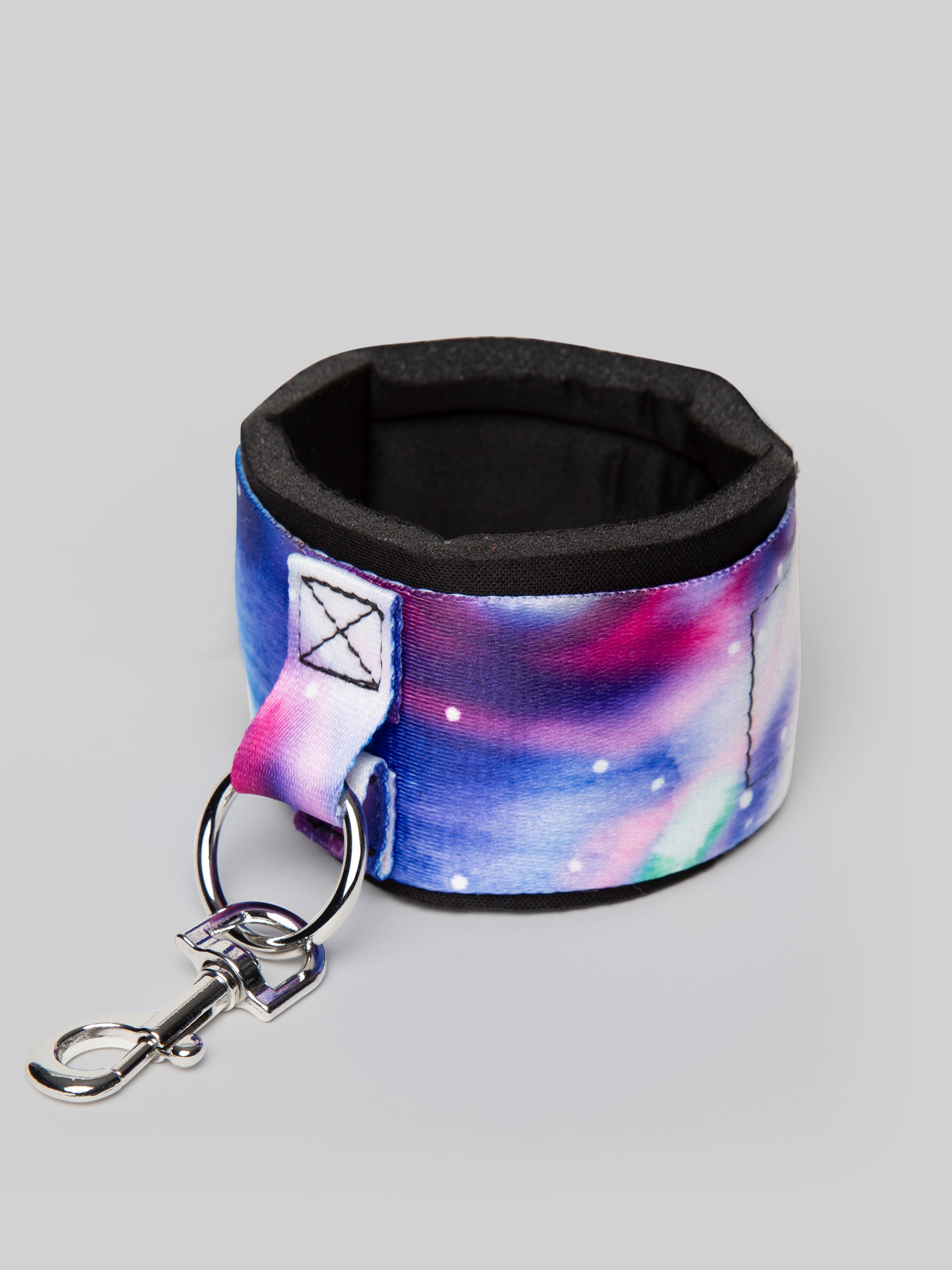 Bondage Boutique Cosmic Body Harness Restraint , Blue, hi-res