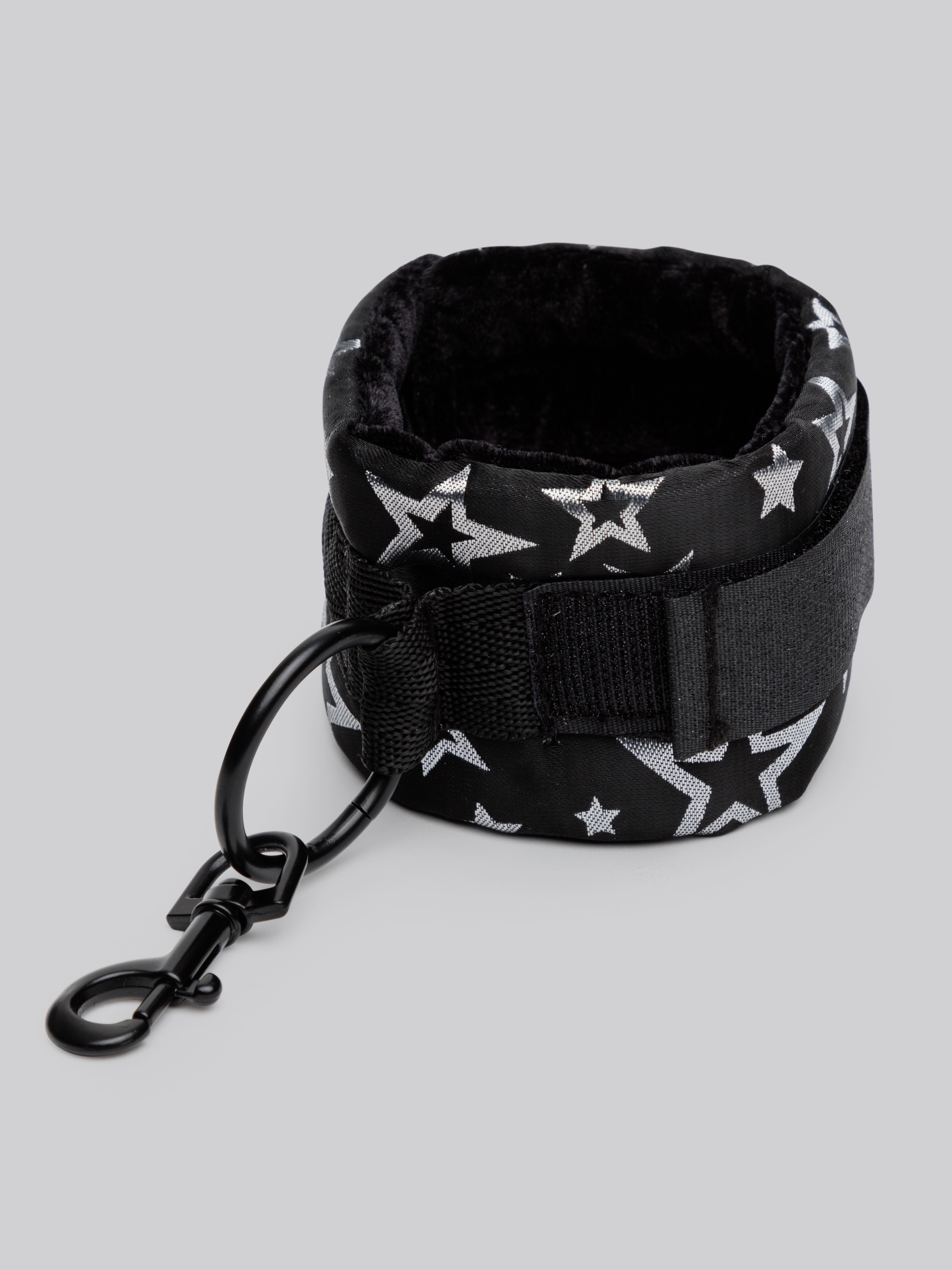 Bondage Boutique Stars Handcuffs, Black, hi-res