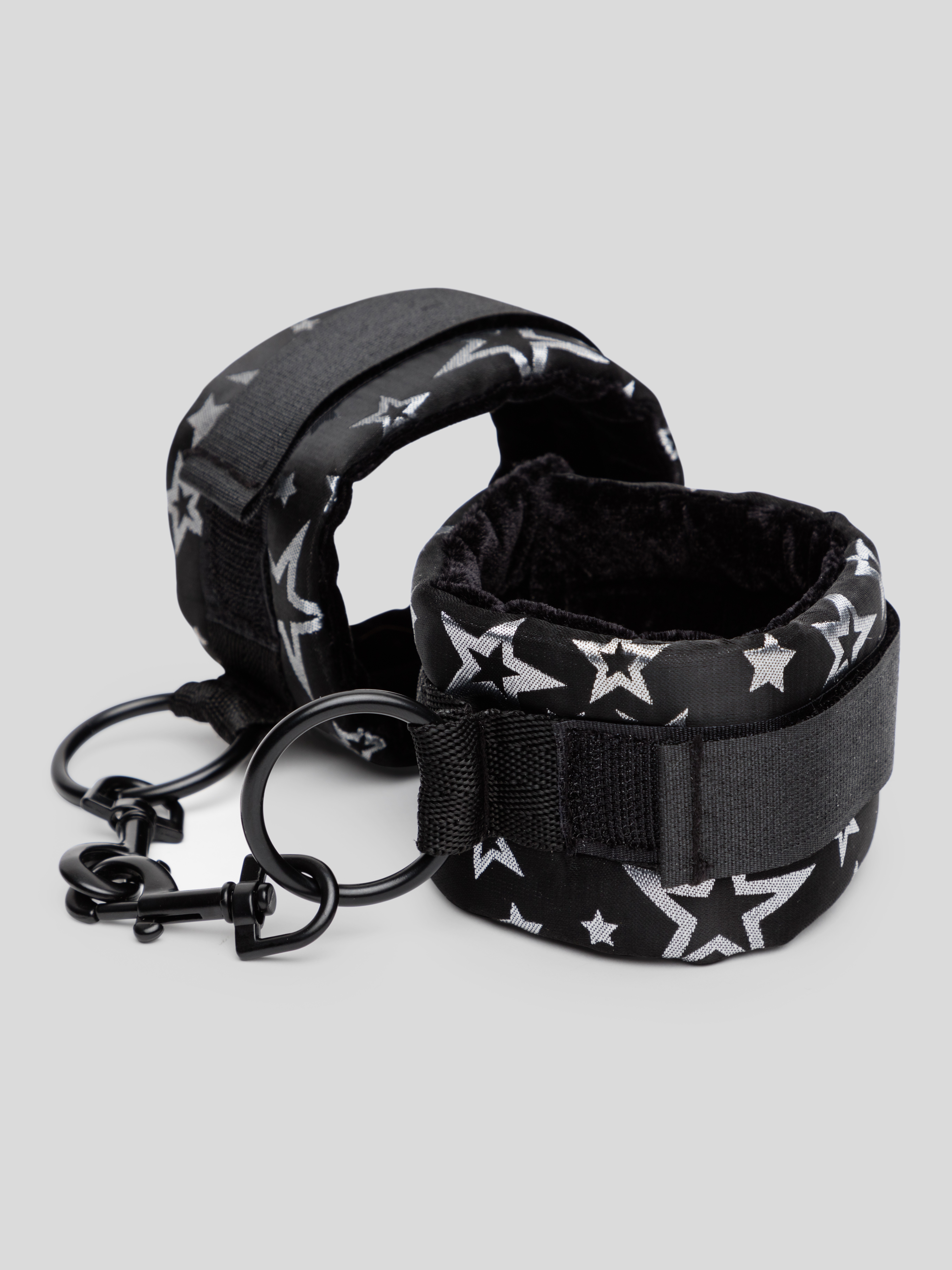 Bondage Boutique Stars Bedroom Bondage Kit (4 Piece), Black, hi-res