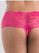 Lovehoney Ouvert-Shorts mit Stimulationsperlen, Pink, hi-res