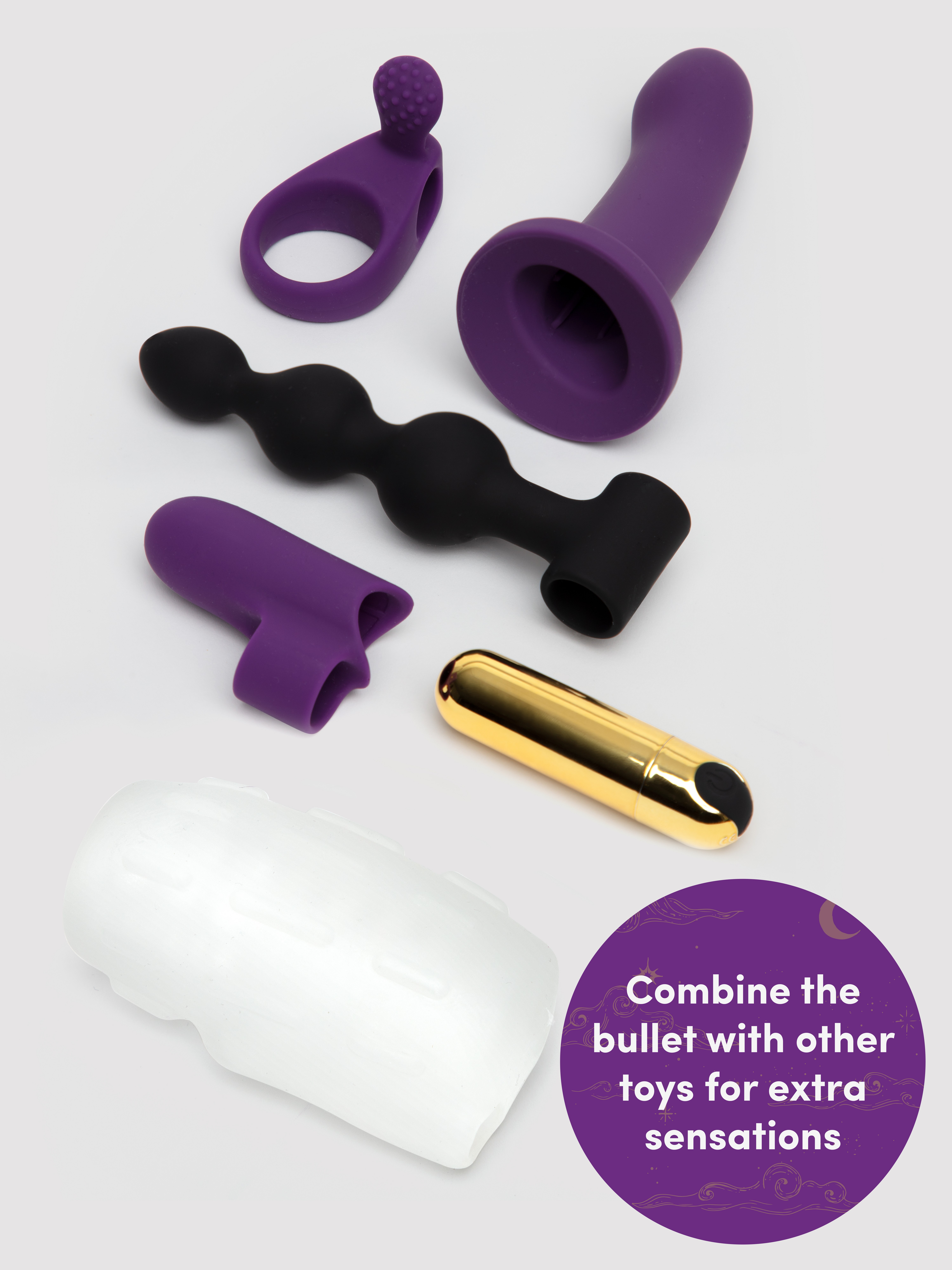 Lovehoney X Womanizer Couple&rsquo;s Sex Toy Advent Calendar , Purple, hi-res