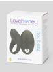 Lovehoney Hot Buzz Rechargeable Remote Control Silicone Cock Ring , Black, hi-res