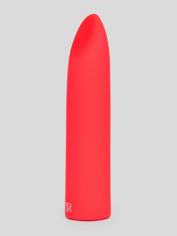Lovehoney Sweet Kiss Rechargeable Silicone Lipstick Bullet Vibrator, Red, hi-res