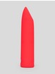 Lovehoney Sweet Kiss Rechargeable Silicone Lipstick Bullet Vibrator, Red, hi-res