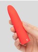 Lovehoney Sweet Kiss Rechargeable Silicone Lipstick Bullet Vibrator, Red, hi-res