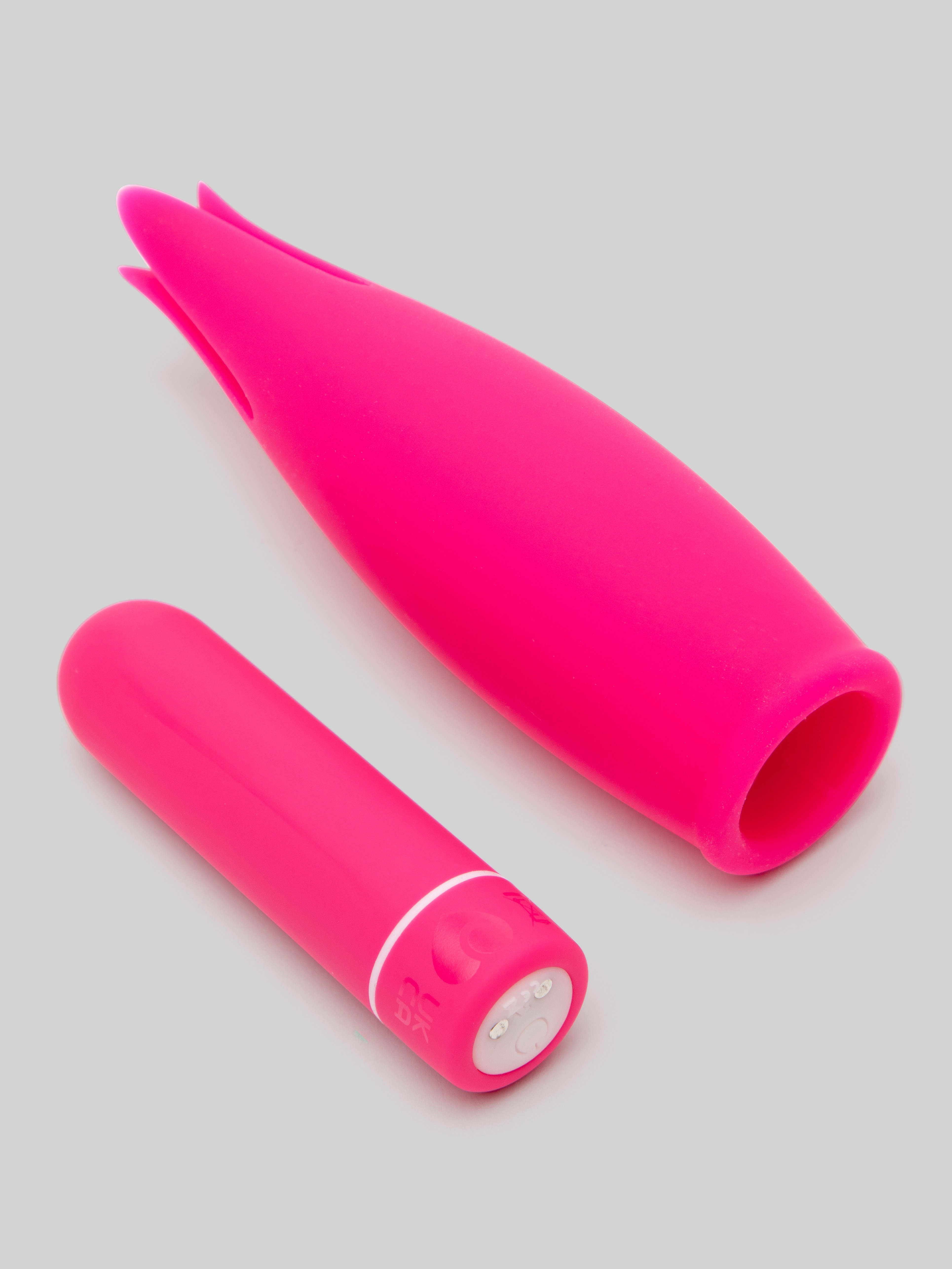 Lovehoney Flower Power Rechargeable Flickering Clitoral Vibrator, Pink, hi-res
