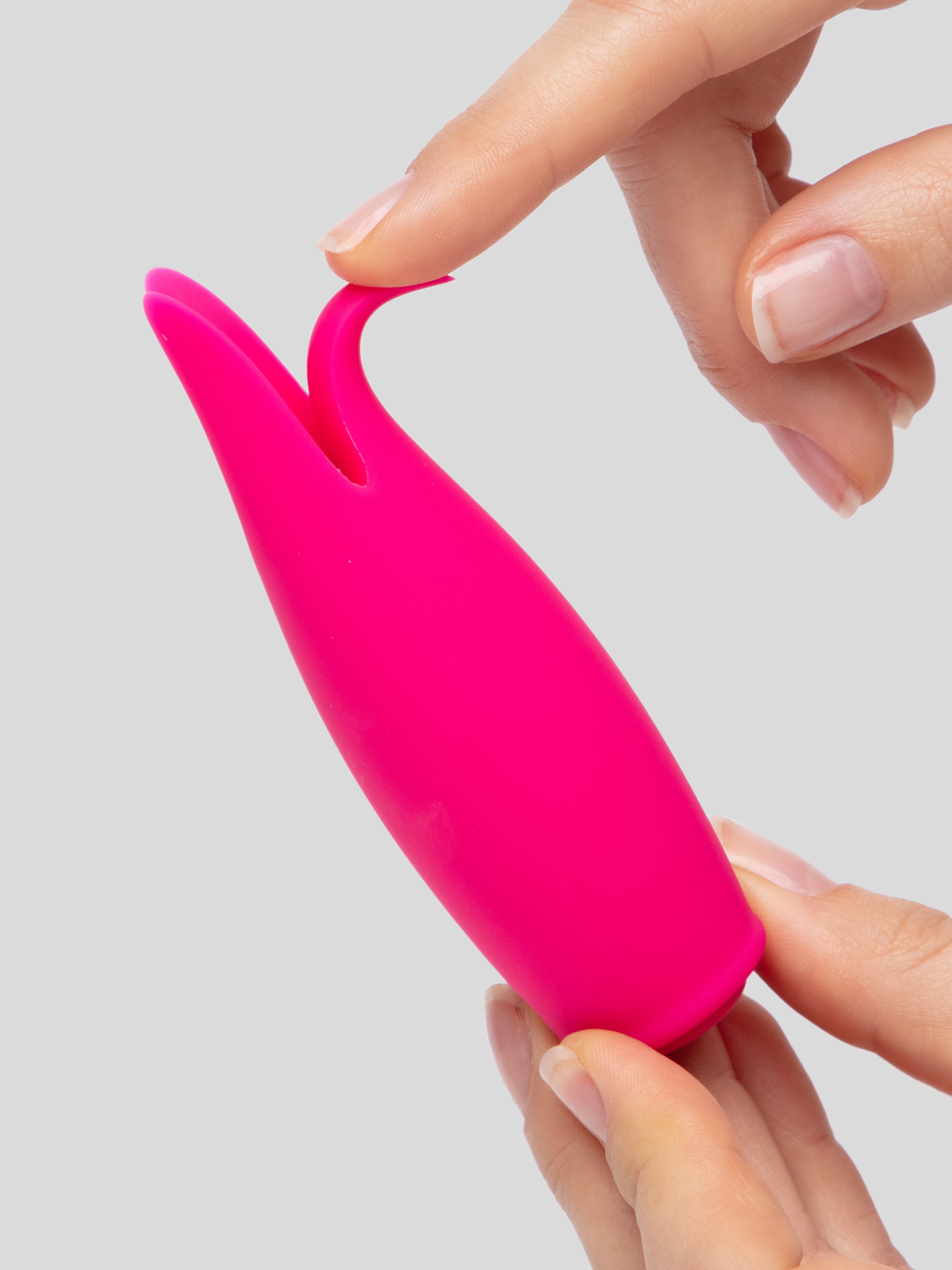 Lovehoney Flower Power Rechargeable Flickering Clitoral Vibrator, Pink, hi-res