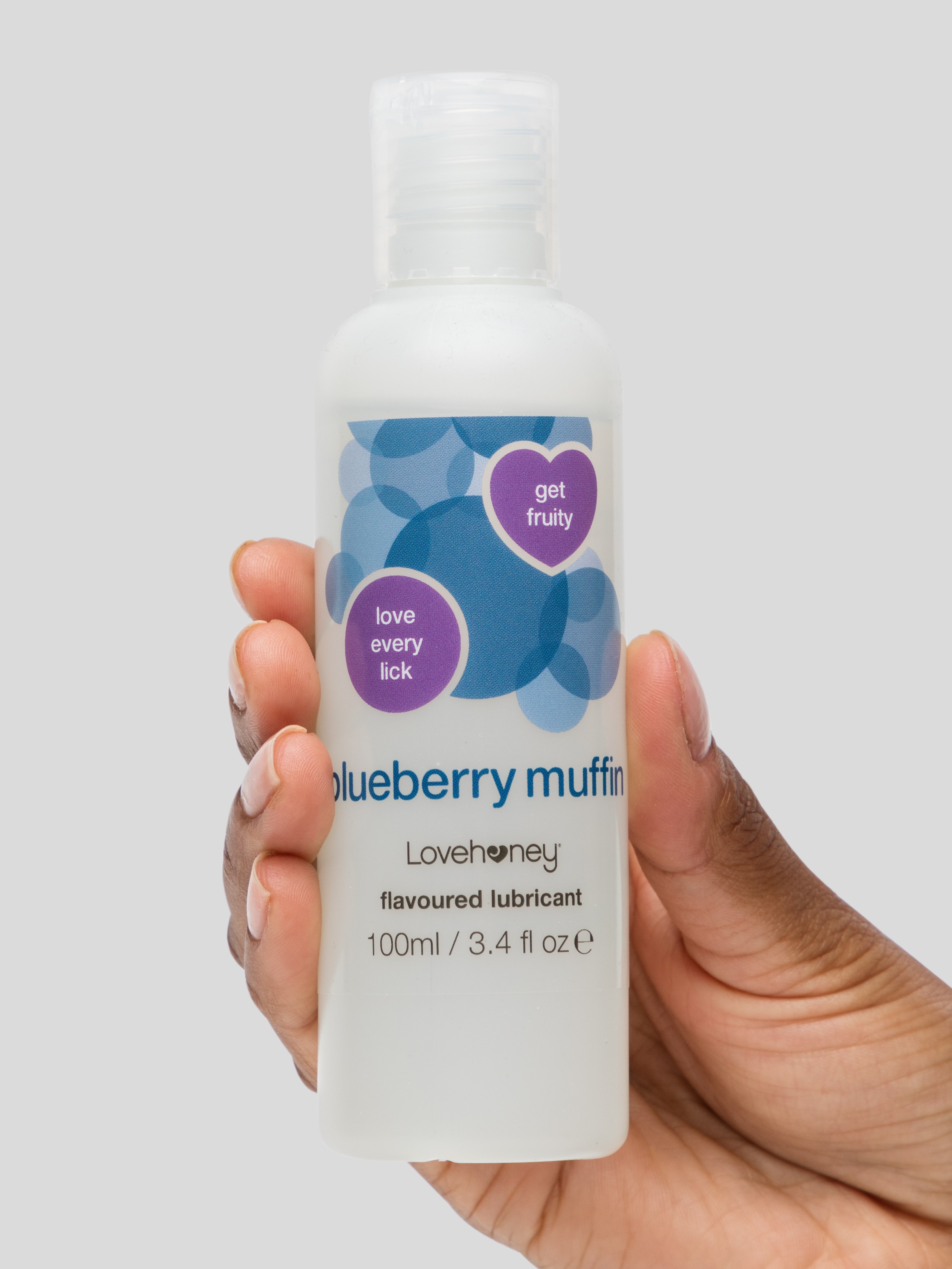Lovehoney Blueberry Muffin Flavoured Lubricant 100ml, , hi-res