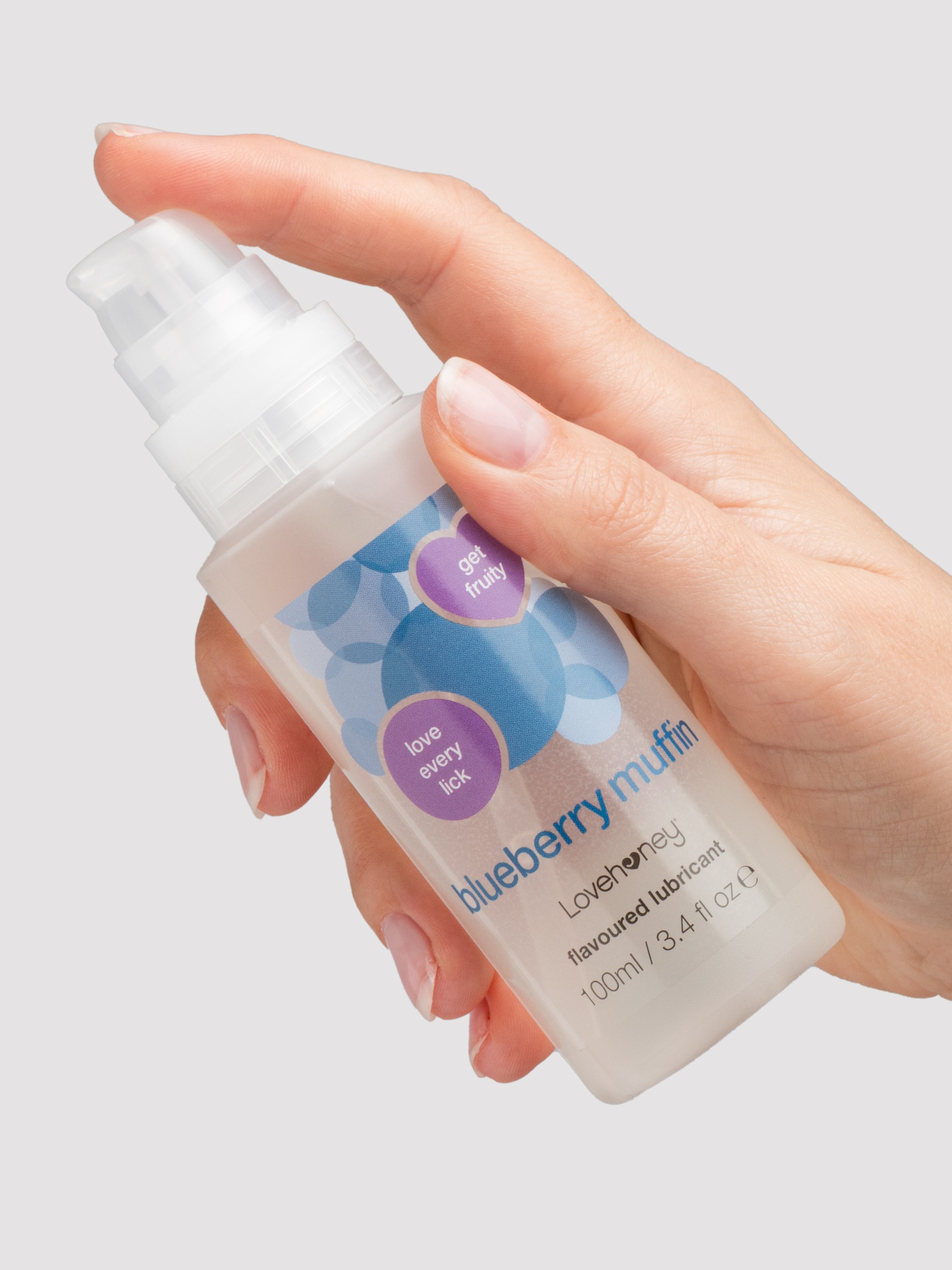 Lovehoney Blueberry Muffin Flavoured Lubricant 100ml, , hi-res