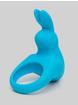 Happy Rabbit Rechargeable Silicone Rabbit Cock Ring, Blue, hi-res