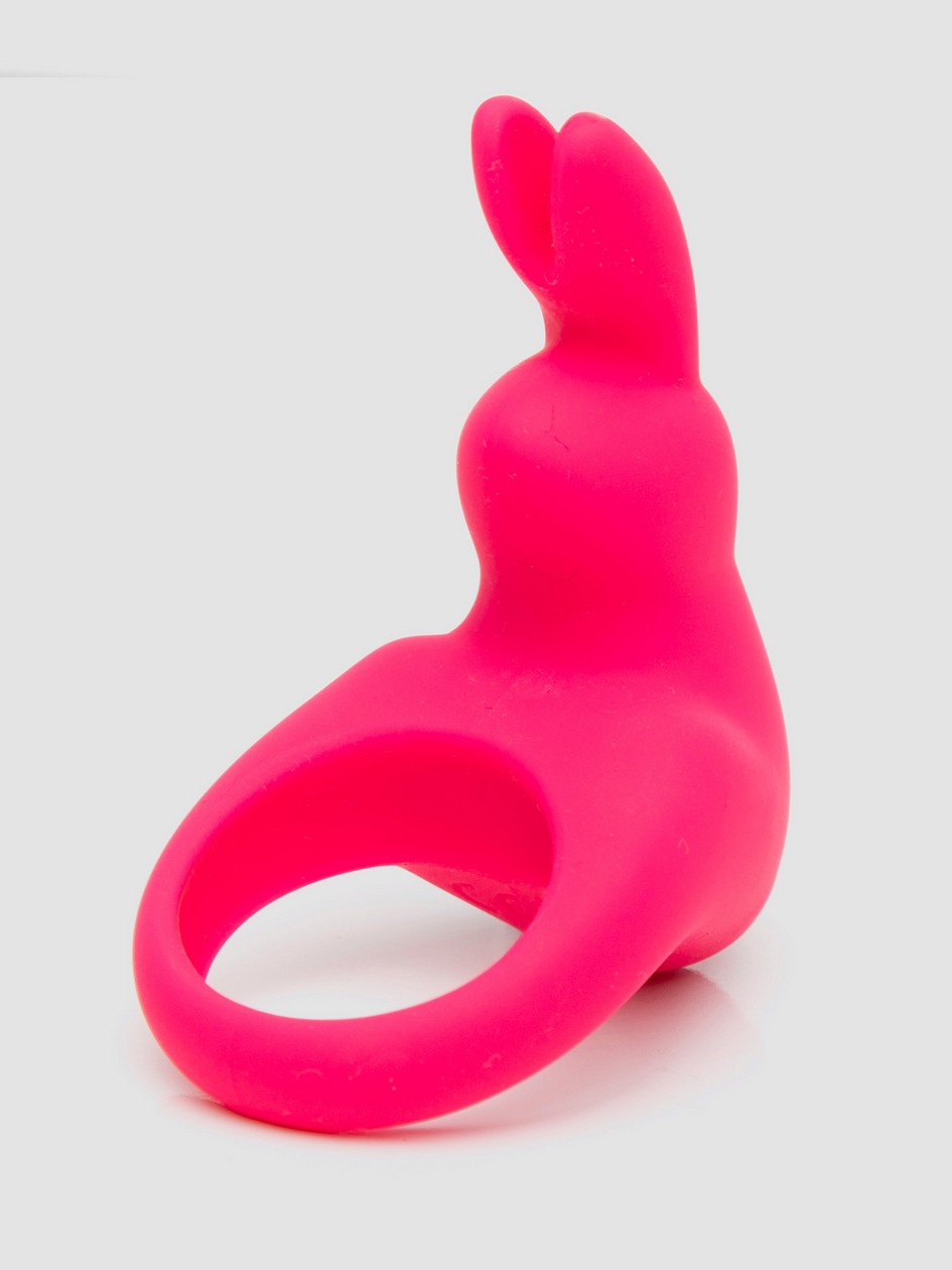 Happy Rabbit Rechargeable Silicone Rabbit Cock Ring Pink