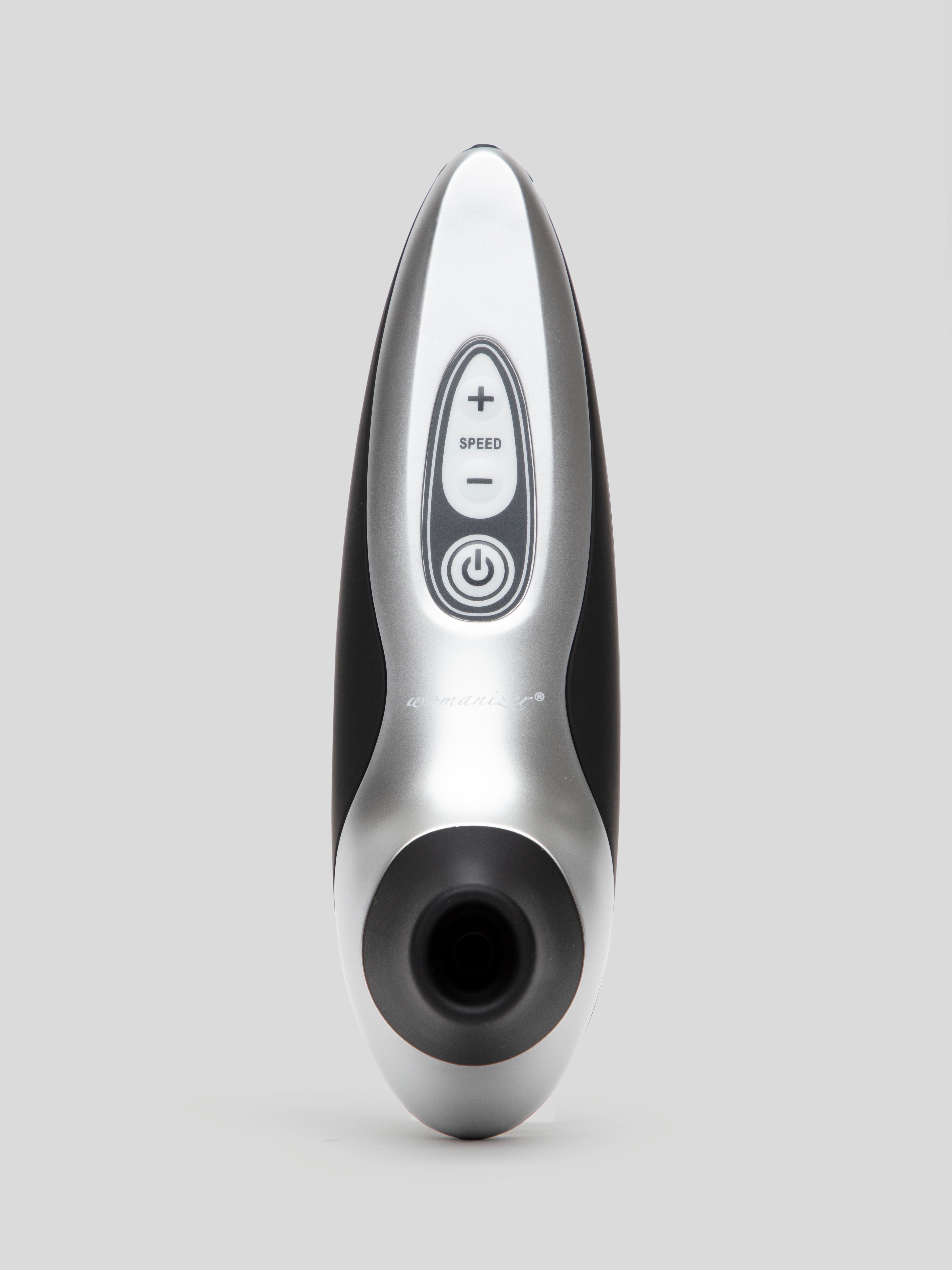 Womanizer Pro40 USB Rechargeable Clitoral Stimulator, Silver, hi-res
