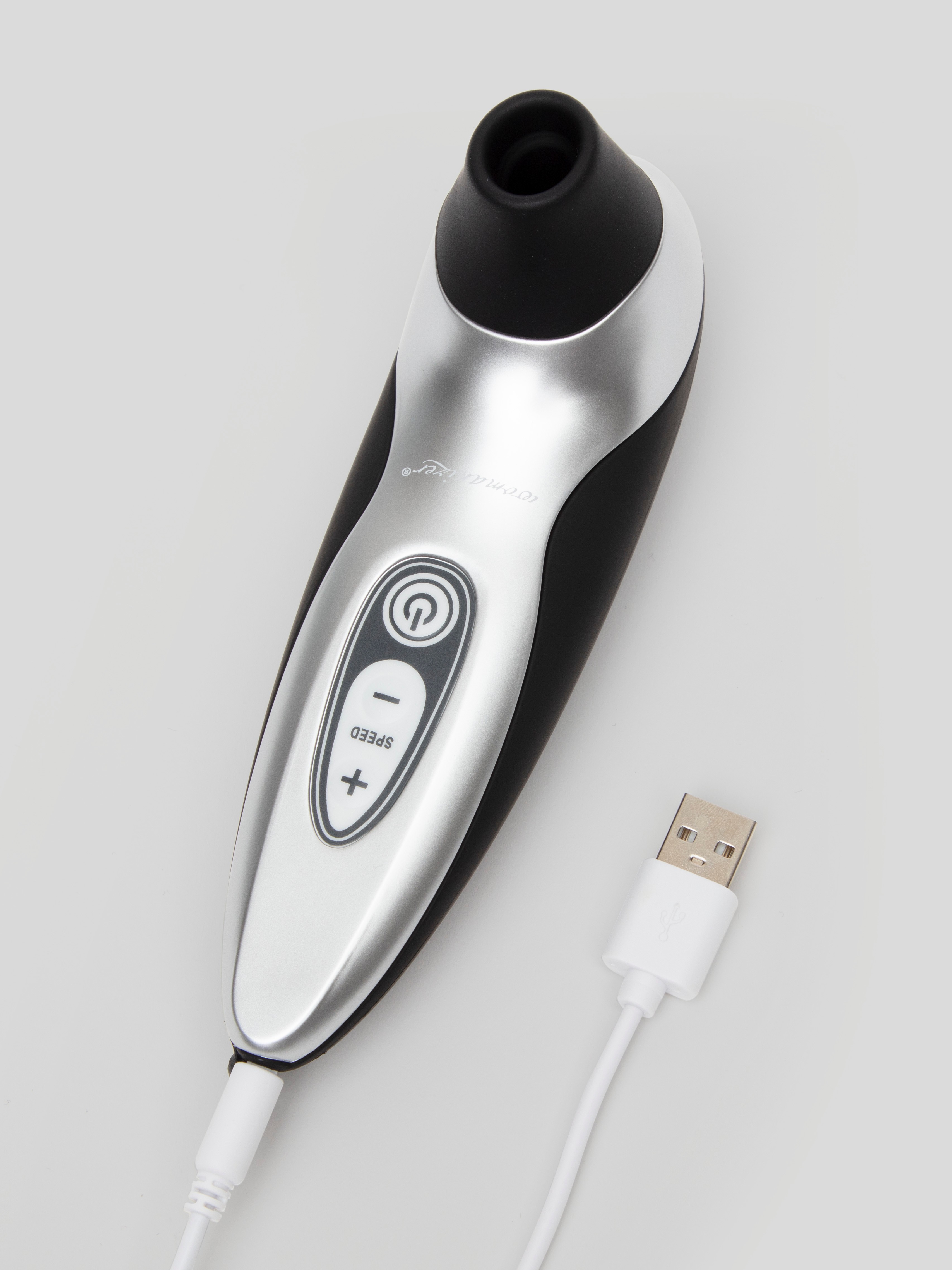 Womanizer Pro40 USB Rechargeable Clitoral Stimulator, Silver, hi-res