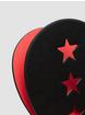 Palette à fessée similicuir motif étoile rouge, Bondage Boutique, Noir, hi-res