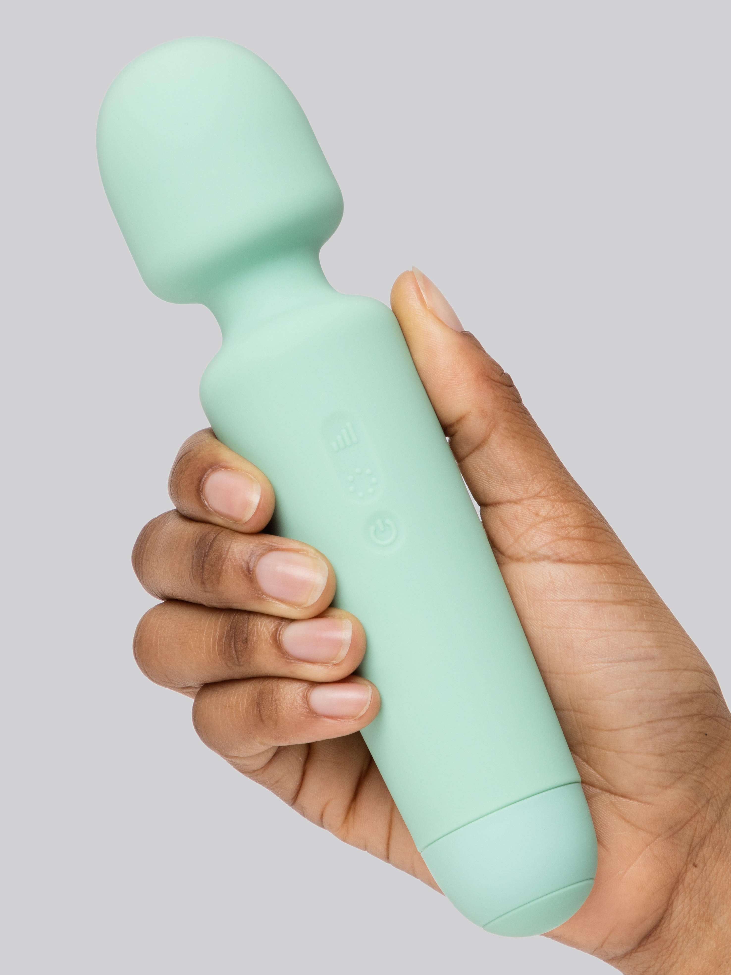 Lovehoney Health Rechargeable Silicone Body Massager , Green, hi-res